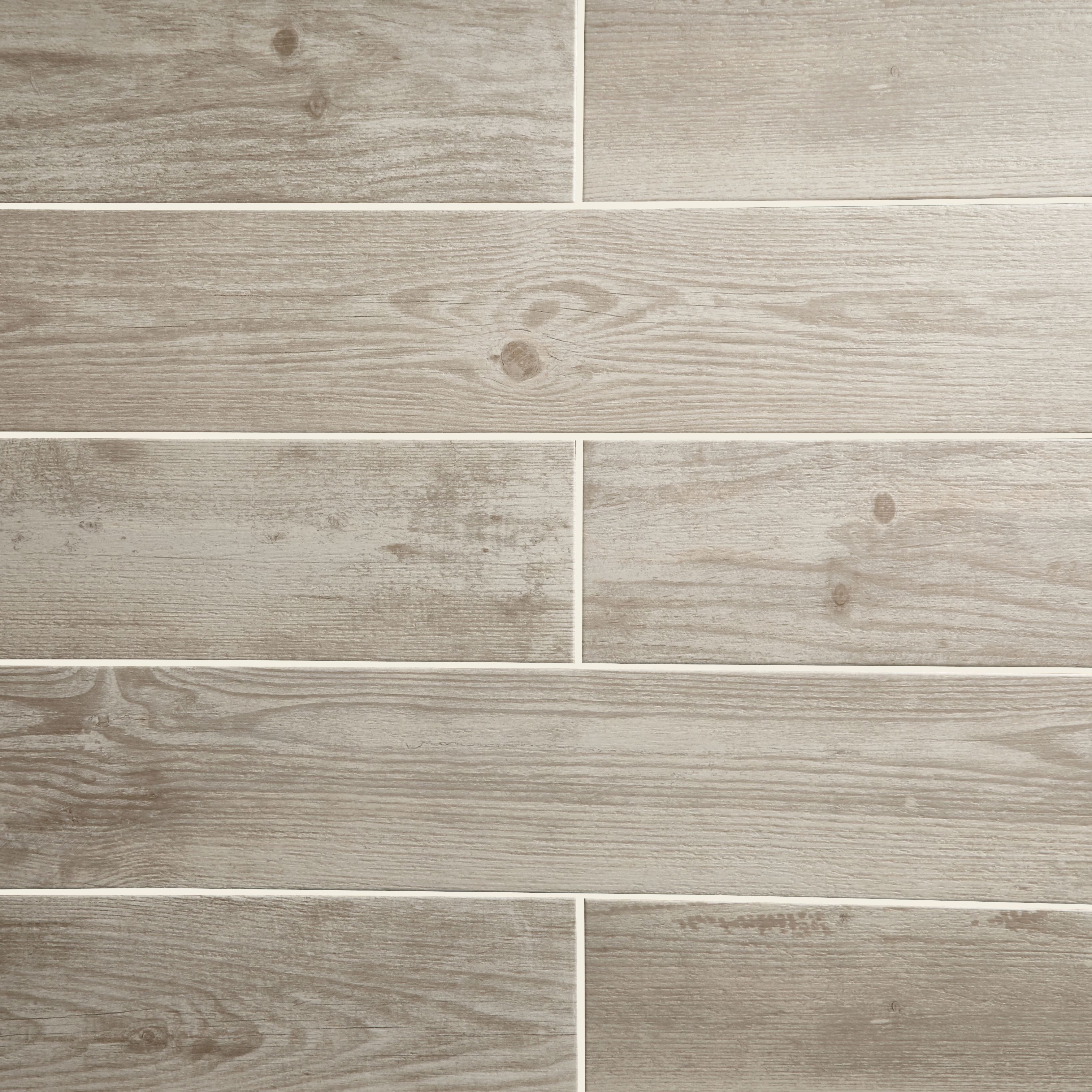 Cotage Wood White Wooden Effect Porcelain Wall Floor Tile Pack Of 4   3663602850236 01c