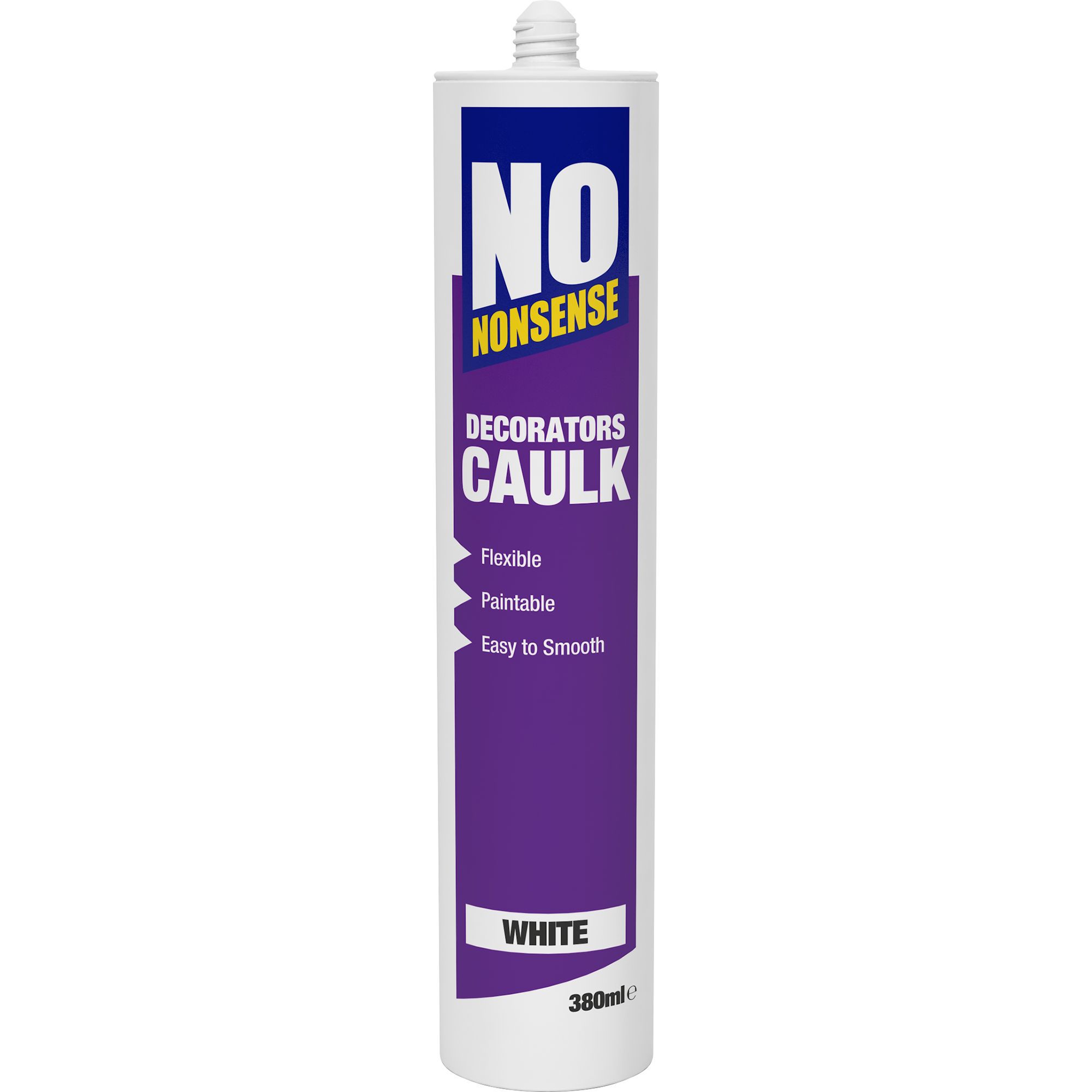 No Nonsense White Decorators Caulk 380Ml