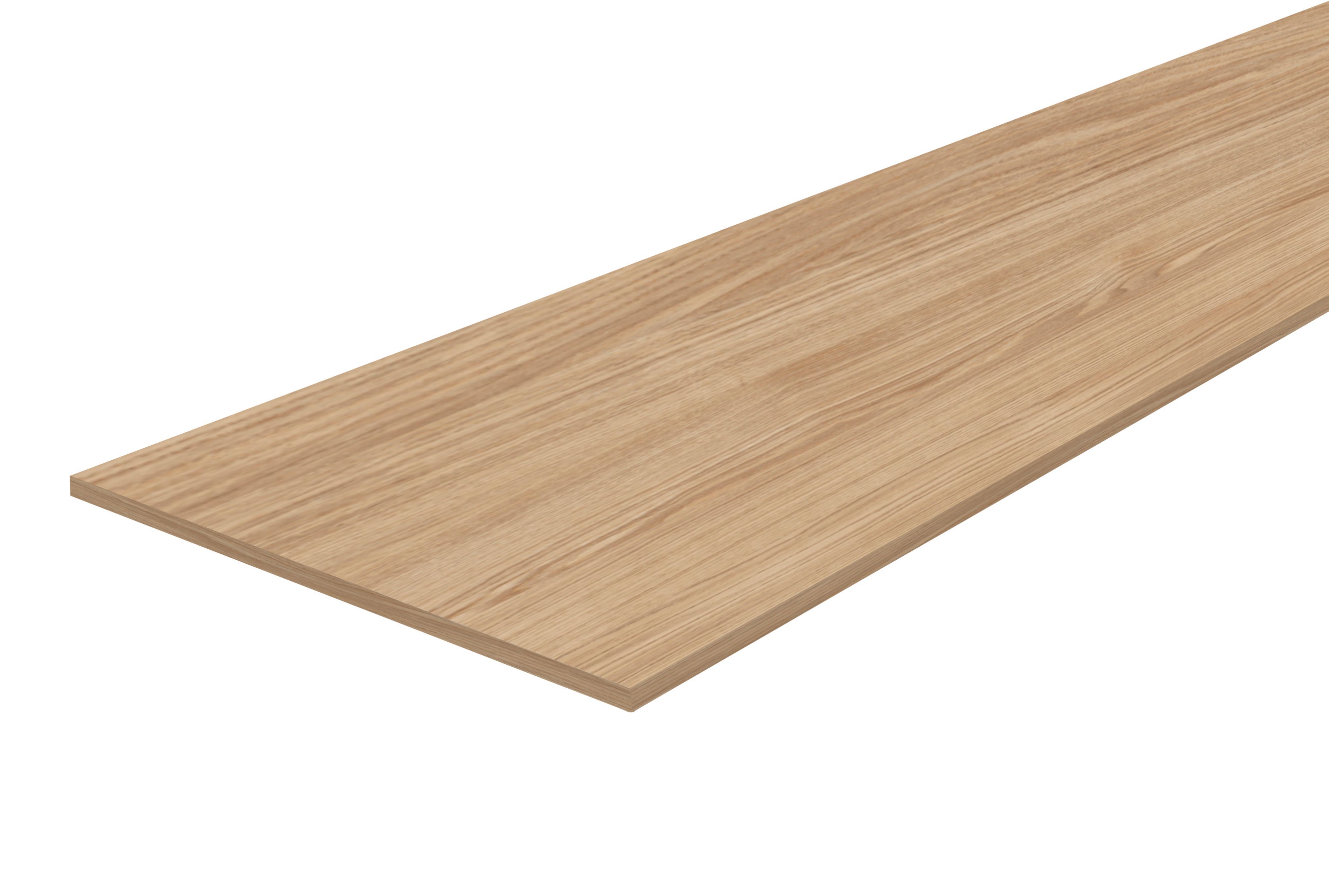 Chipboard Pale oak Furniture board (L)800mm (W)300mm (T)18mm Departments DIY at B&Q