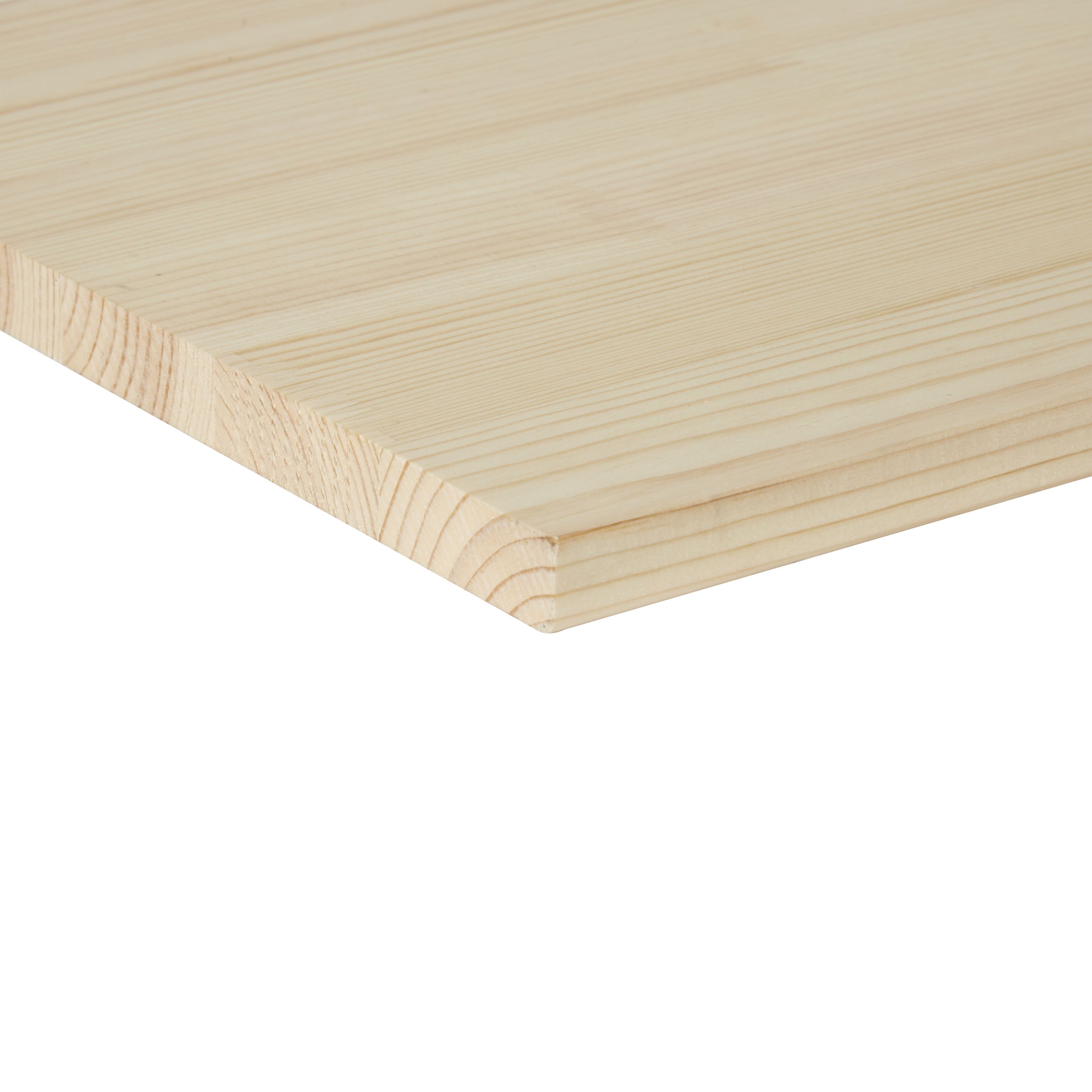 Pine Clear Square Edge Glued Panel (L)1200mm (W)200mm (T)18mm