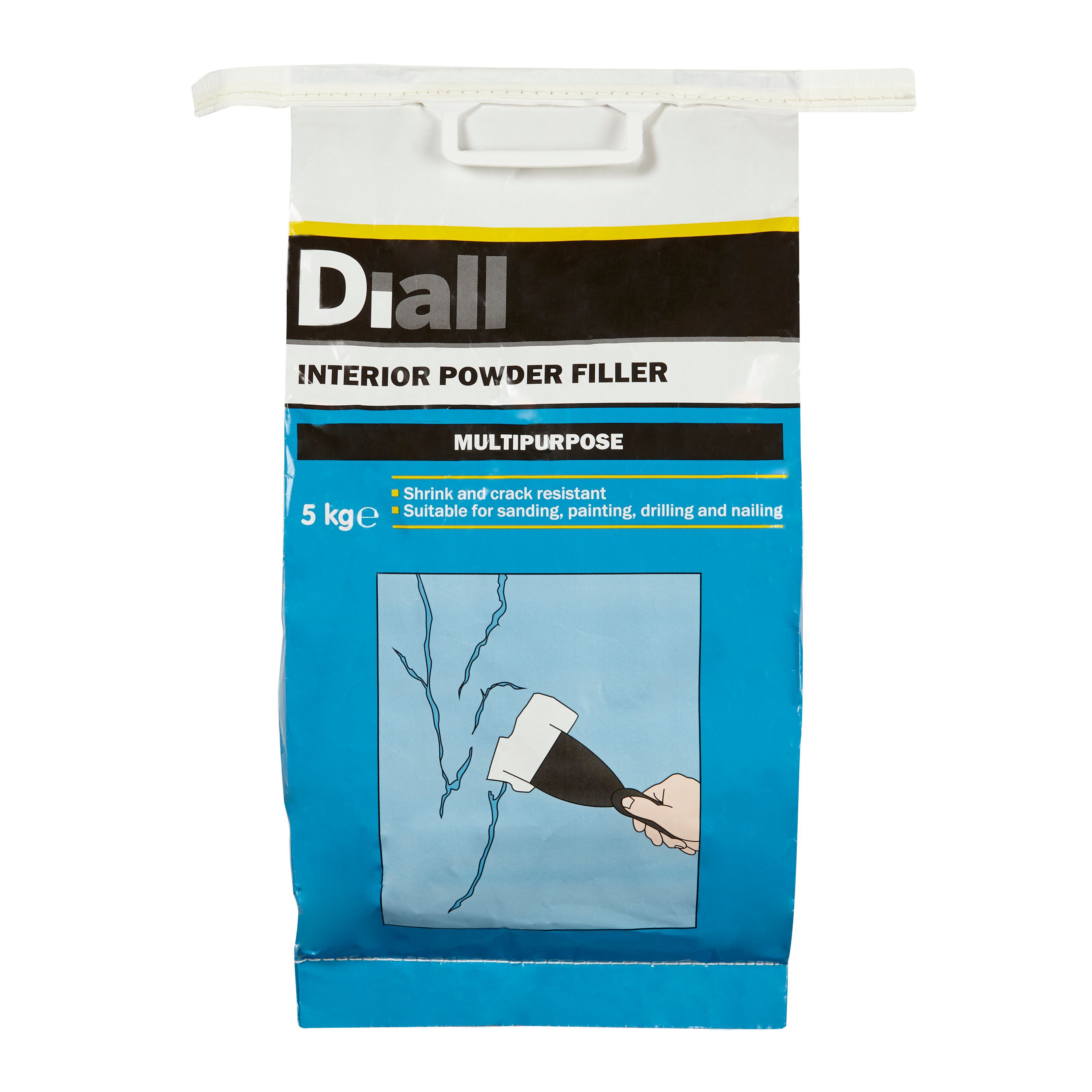 3663602886044 DIALL POWDER FILLER WHITE 5KG | Departments | DIY At B&Q