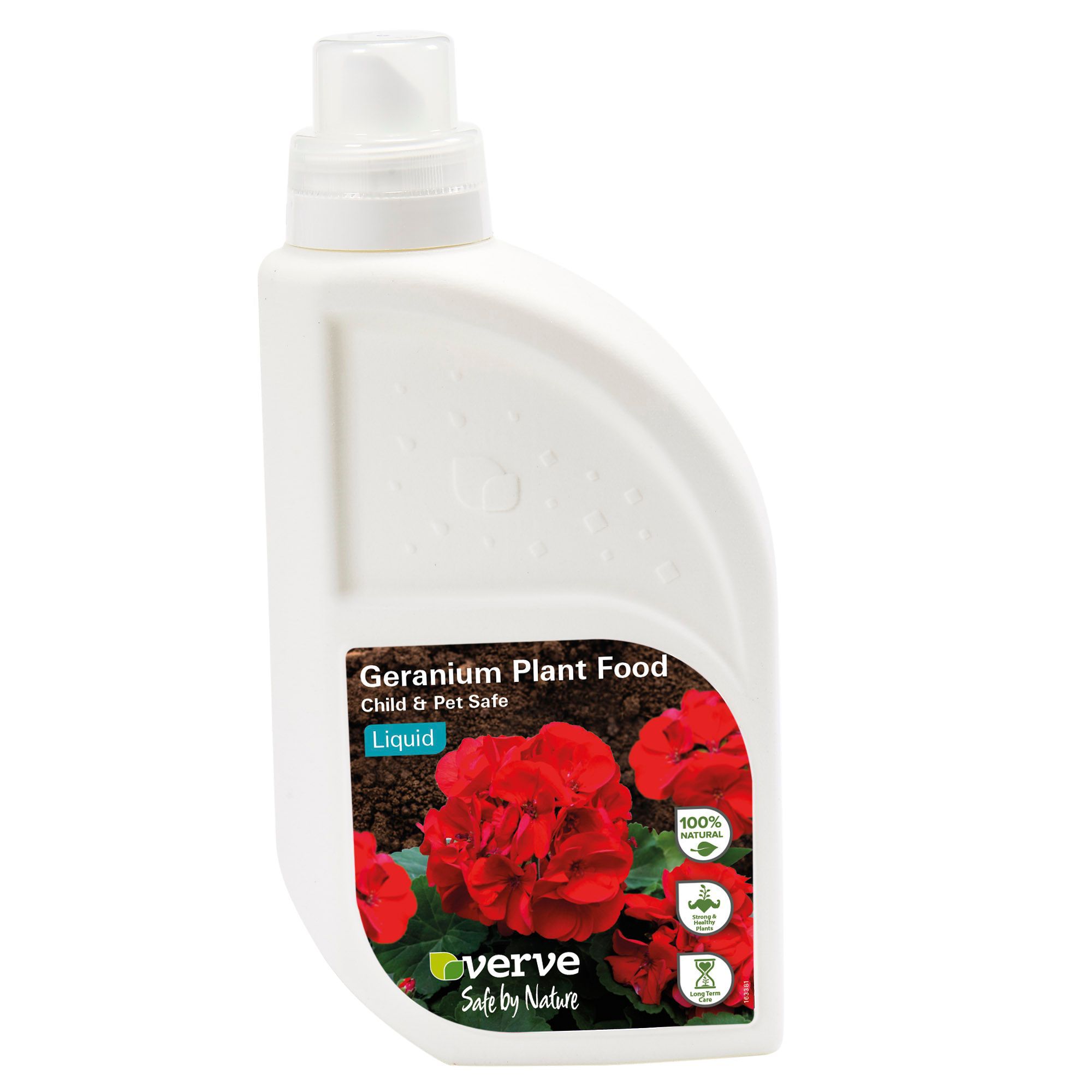 Verve Geranium plant food liquid 1L Departments DIY at B&Q