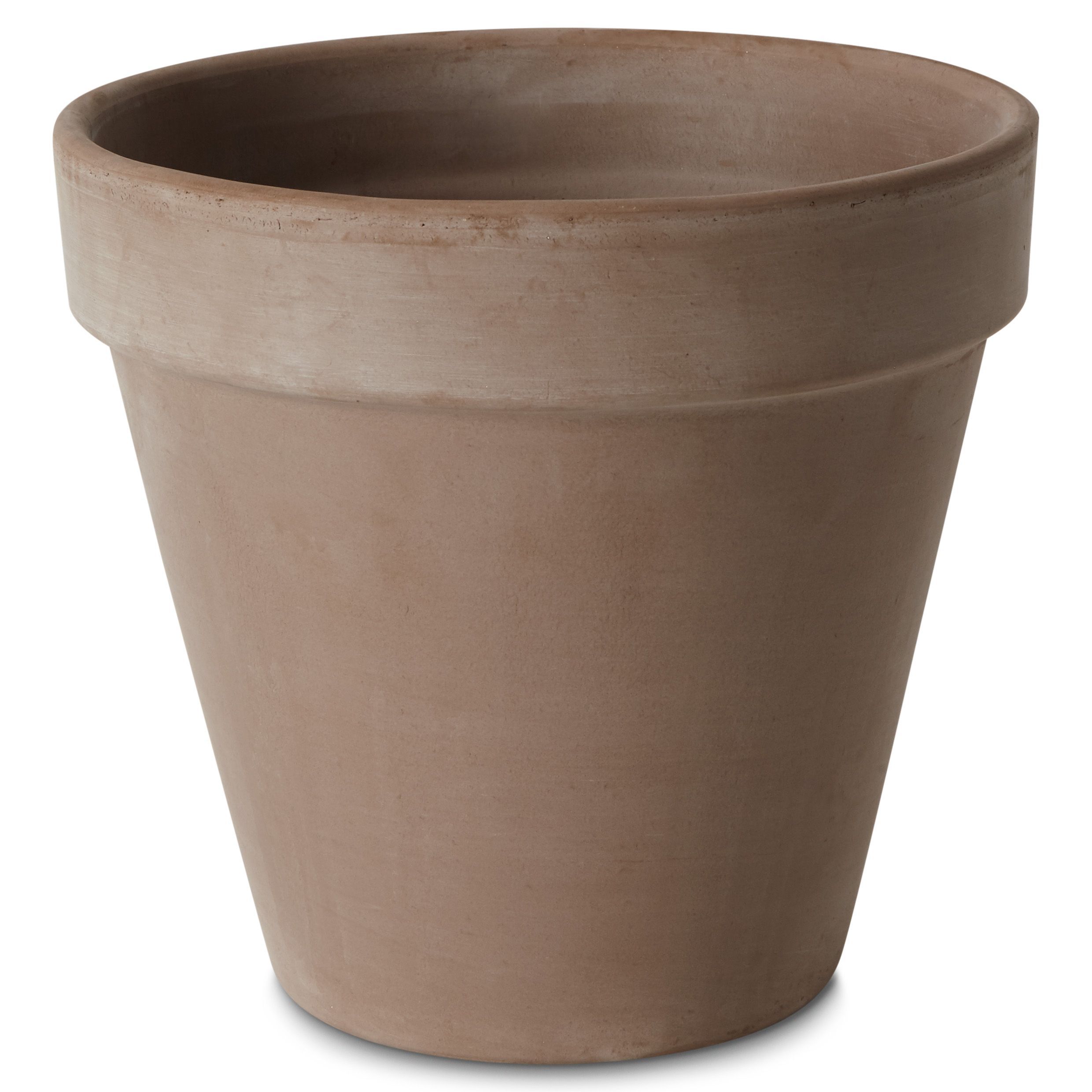 Laleh Round Terracotta Brown Pot (H)203mm (Dia)230mm Departments