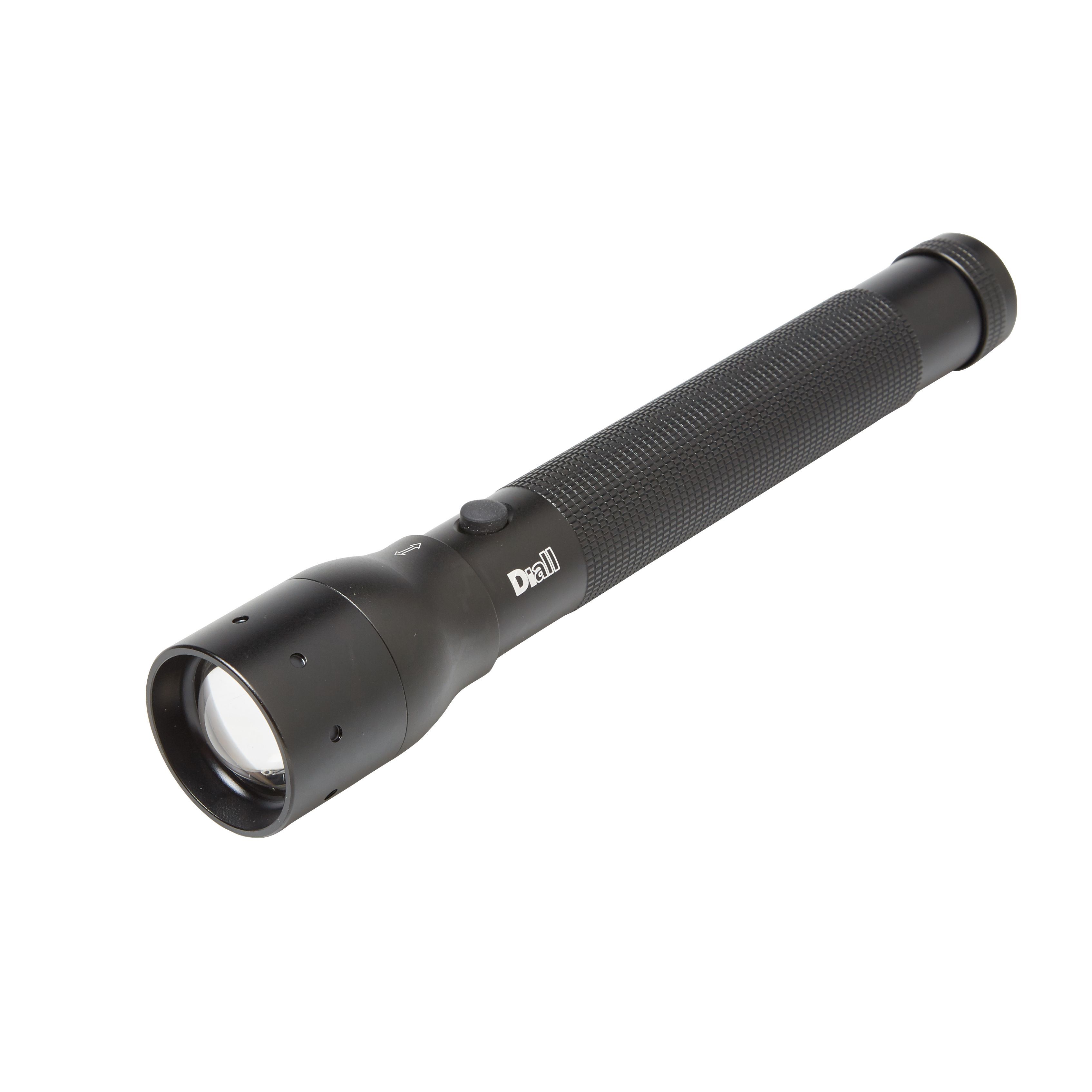 Diall Pro Black 180Lm Led Battery-Powered Torch