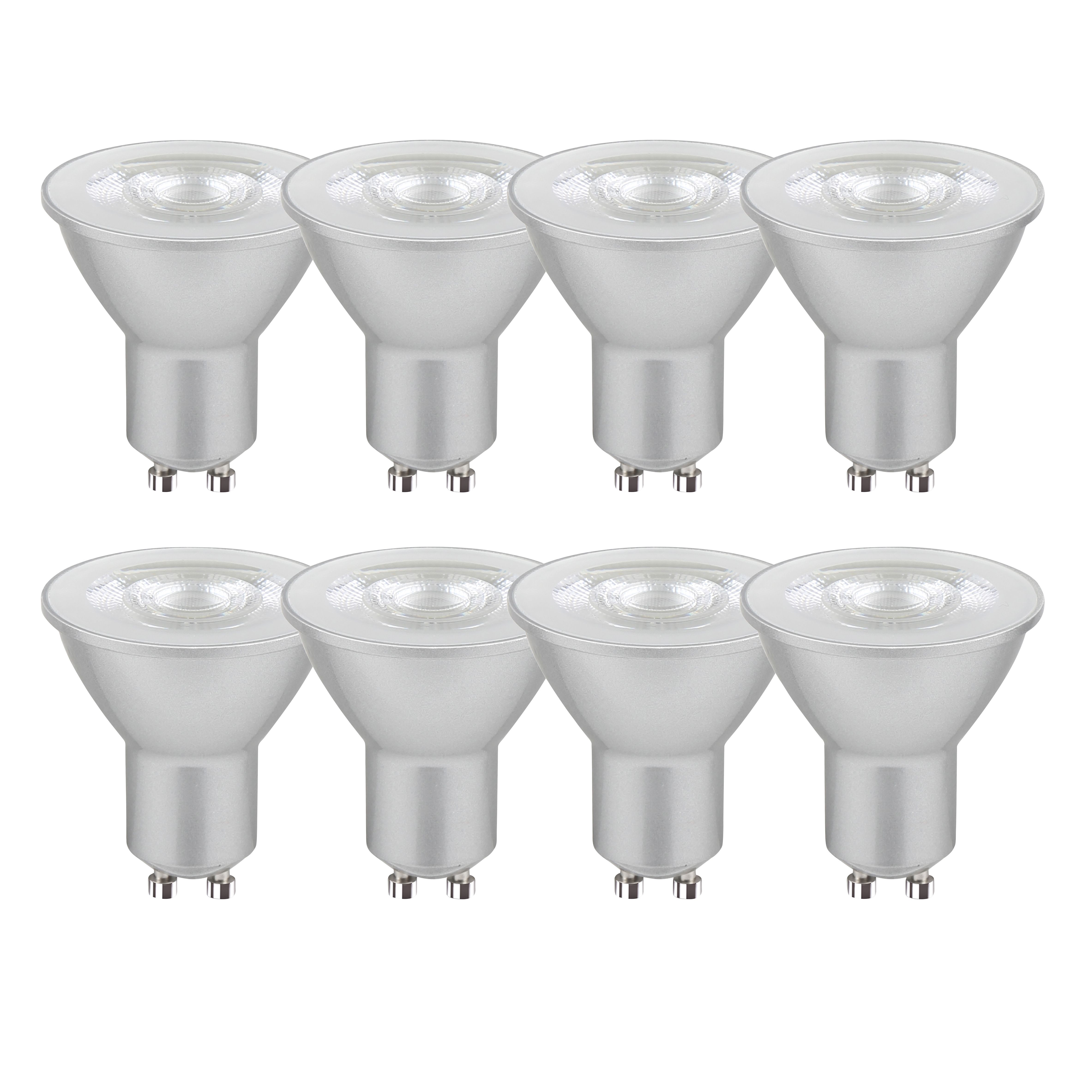 Diall GU10 345lm LED Reflector Light Bulb, Pack Of 8 | Departments ...