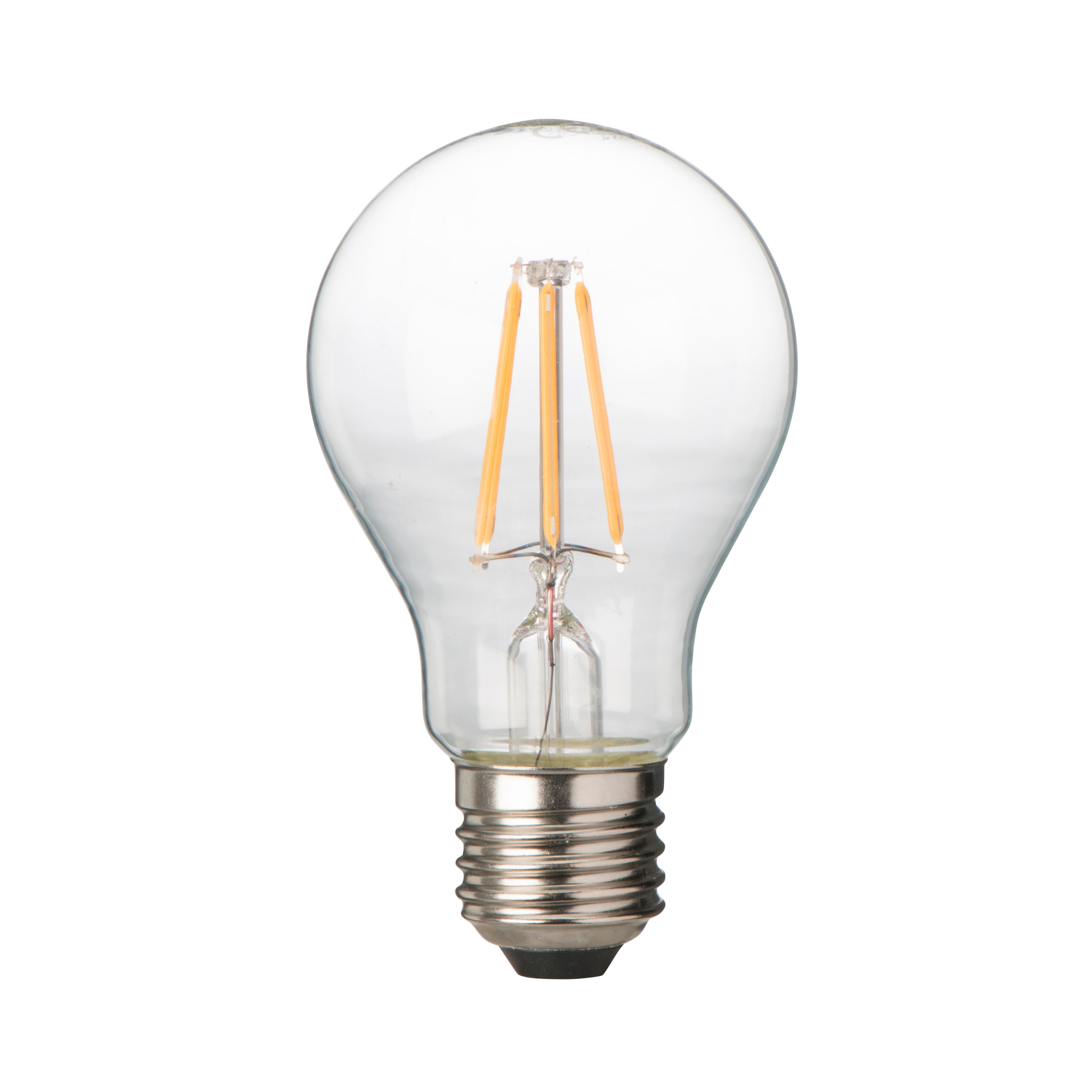 Diall E27 6W LED Filament Classic Light Bulb Departments DIY at B&Q