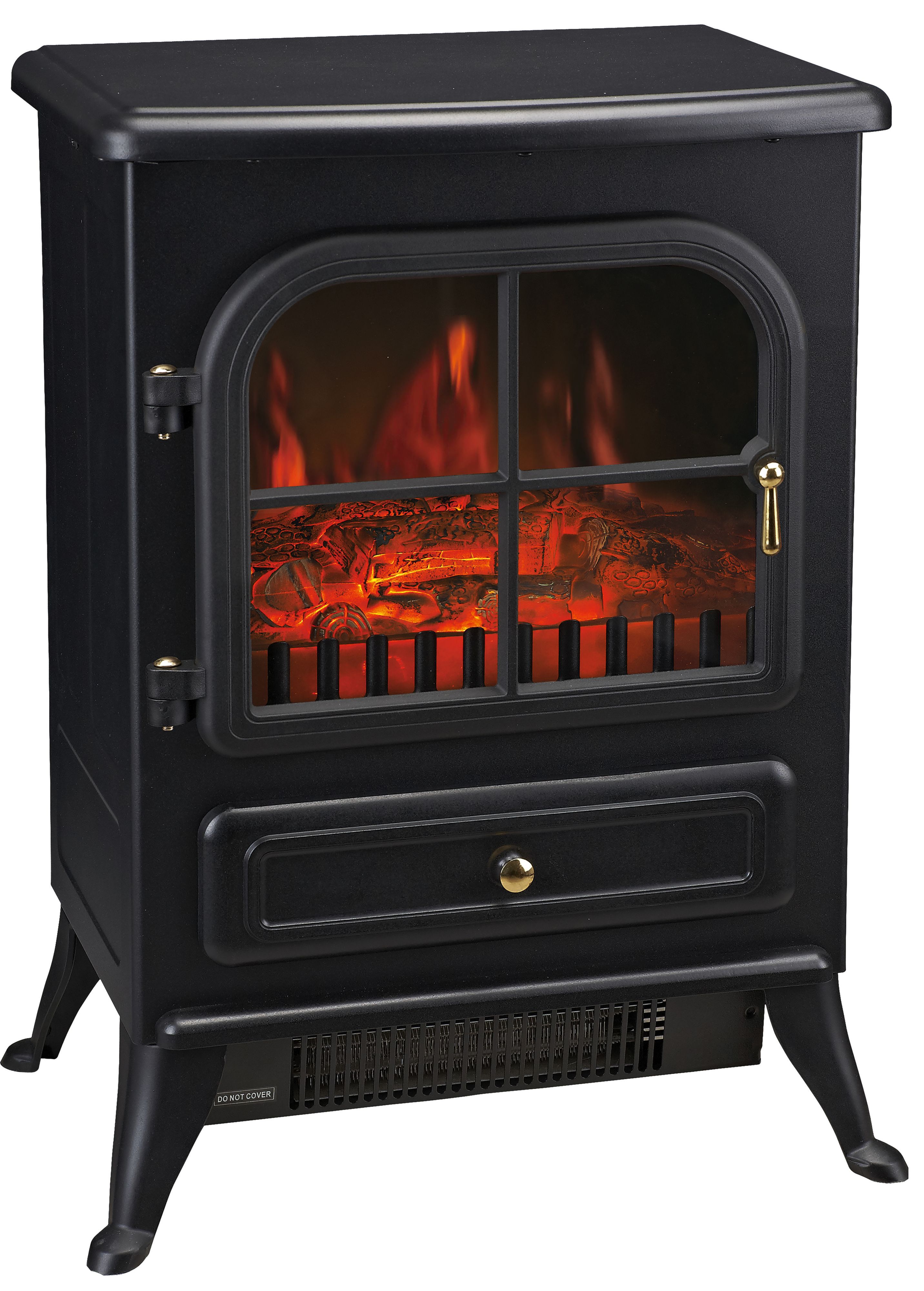 akershus black electric stove departments diy at b&q