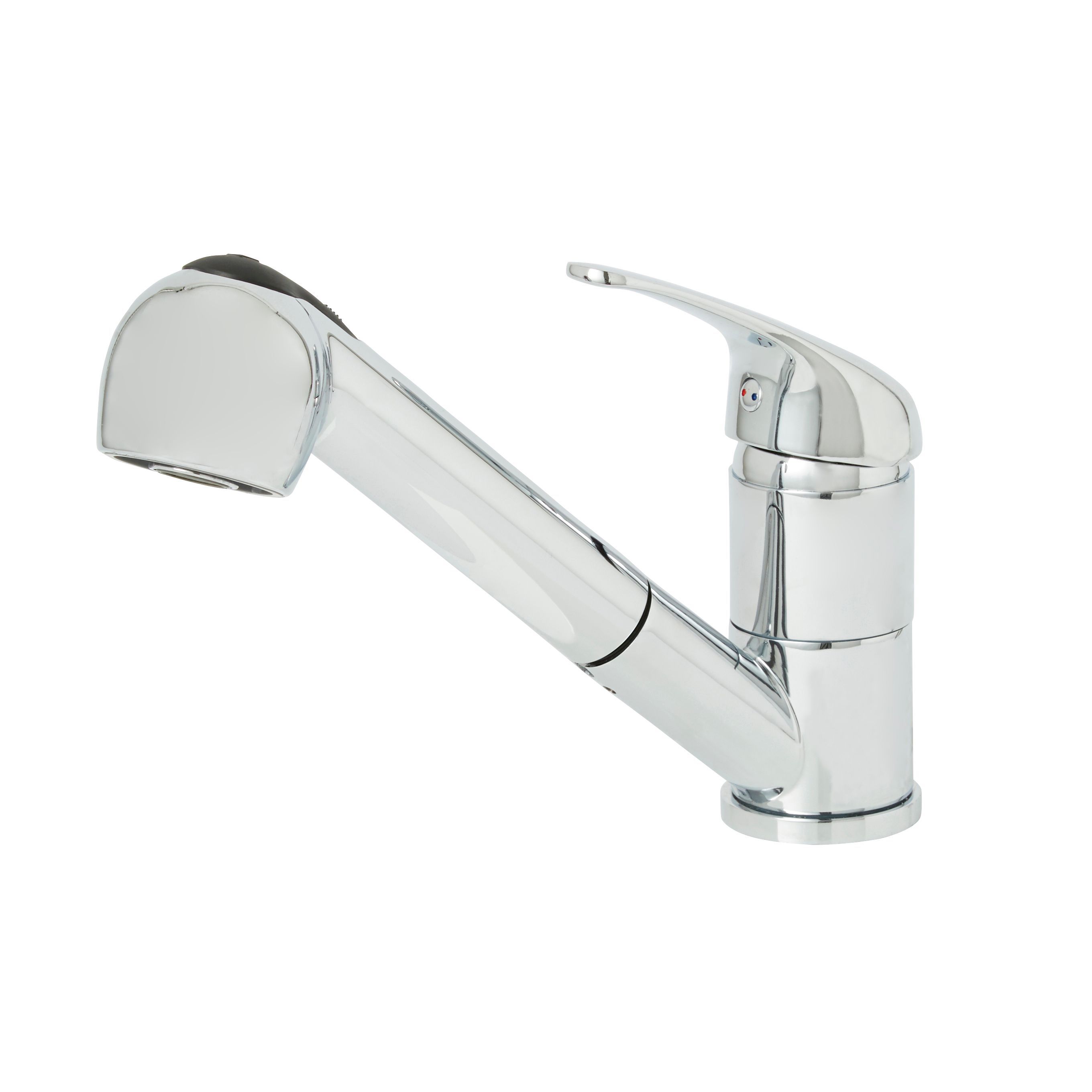 Mokau Chrome effect Kitchen Top lever Mixer tap Departments DIY at B&Q