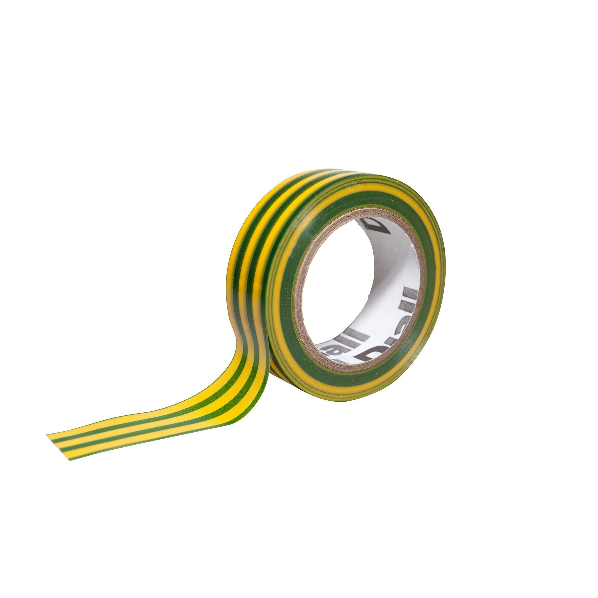 Diall Green & yellow Electrical Tape (L)10m (W)19mm Departments DIY at B&Q