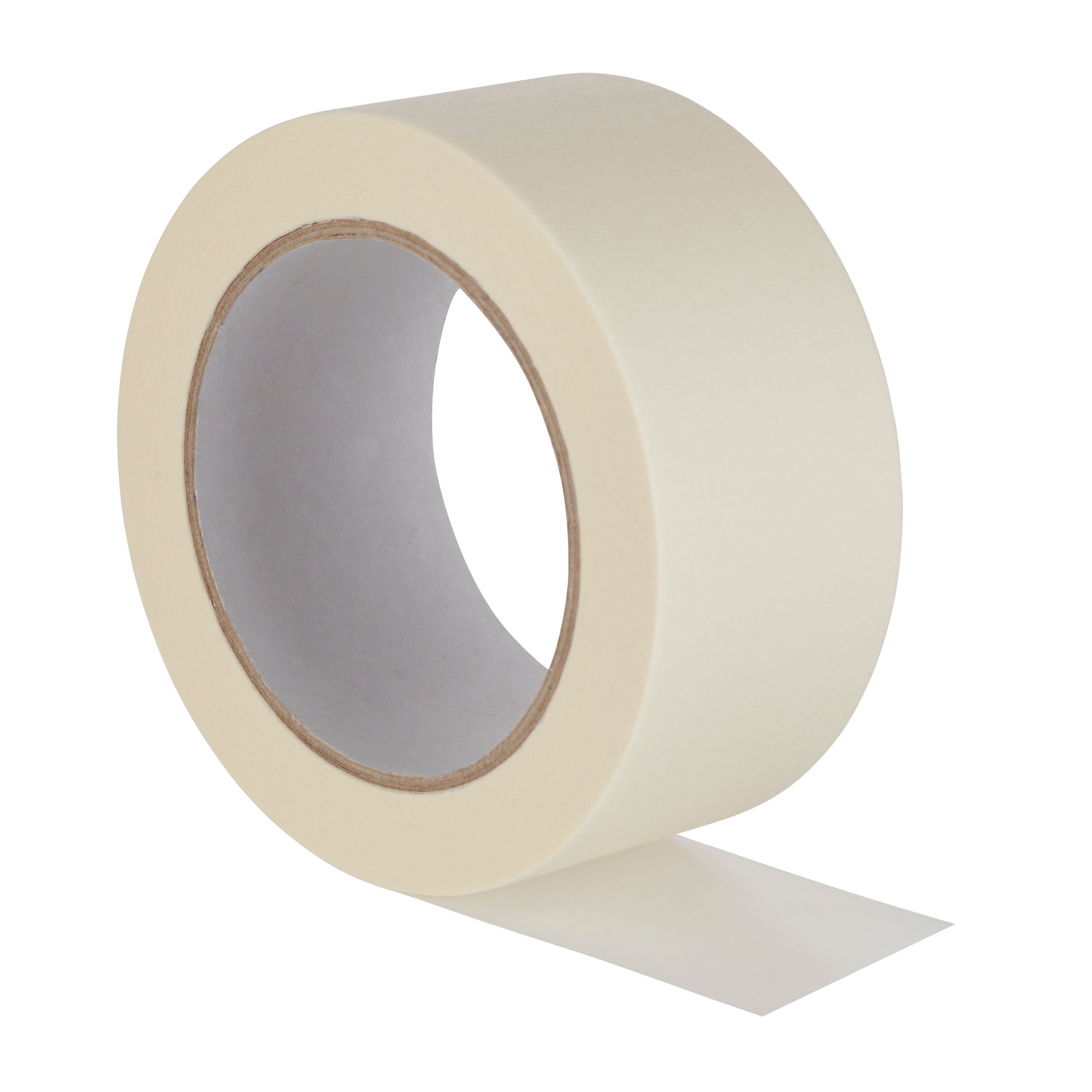 Beige Masking tape (L)50m (W)48mm Departments DIY at B&Q