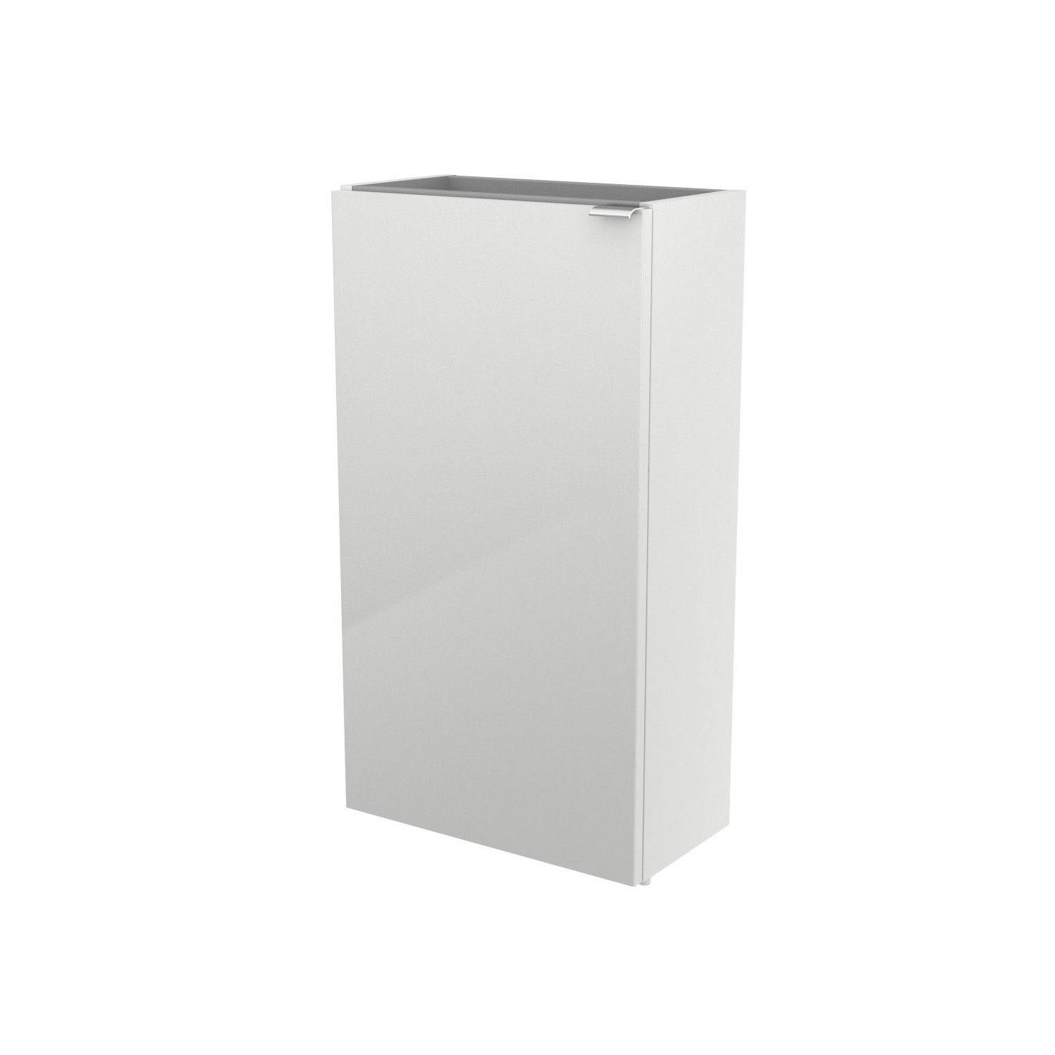 GoodHome Imandra Gloss White Single door Cloakroom Basin ...