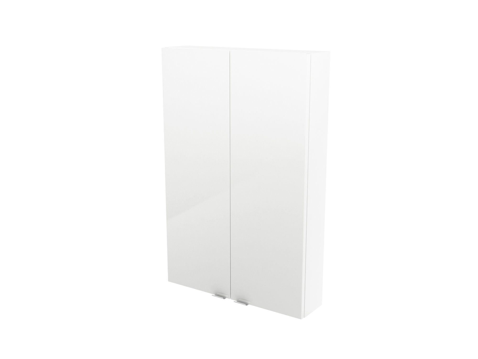 GoodHome Imandra Gloss White Wall Cabinet (W)600mm (H)900mm ...