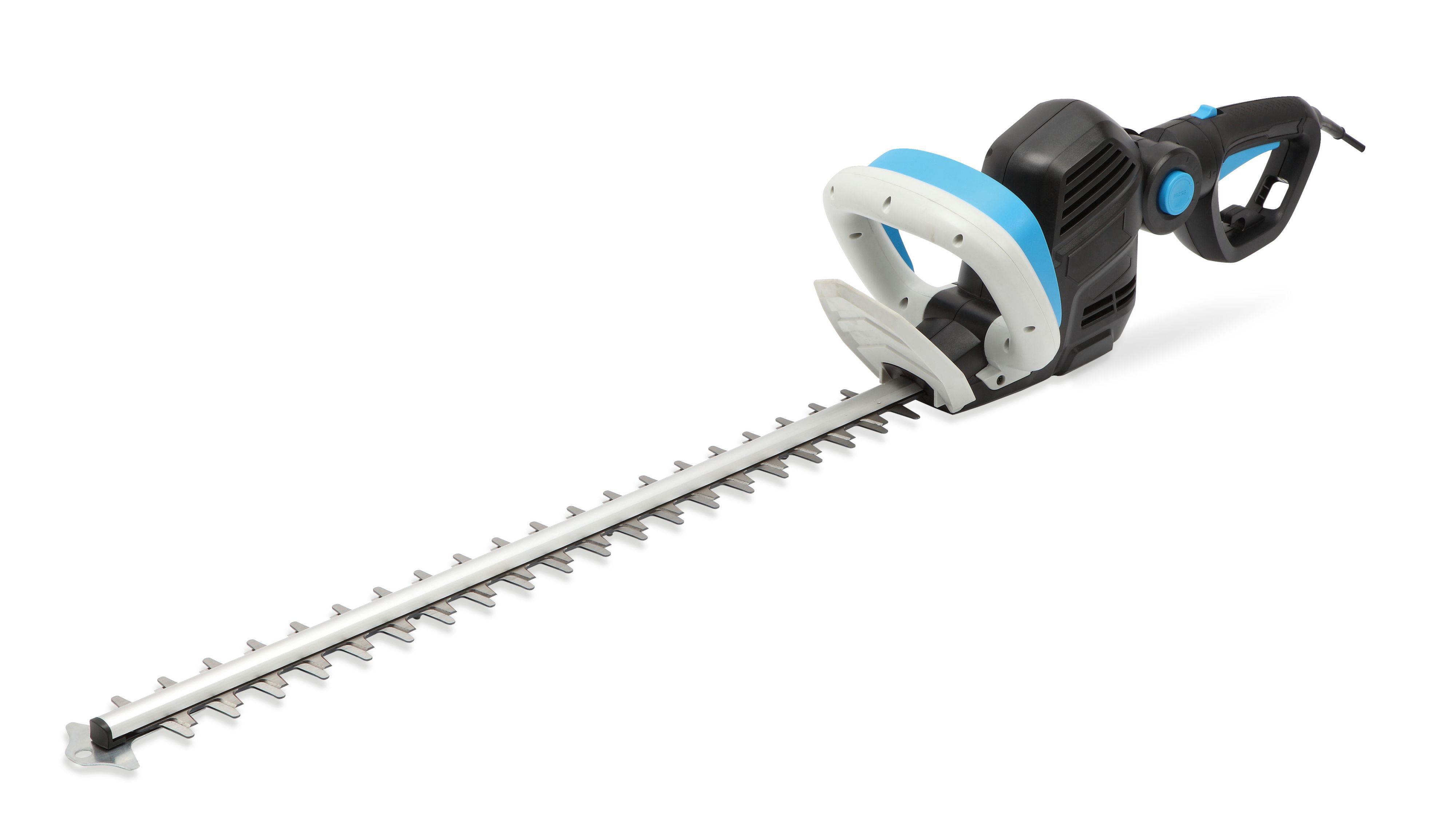 mac allister 710w 60cm corded hedge trimmer