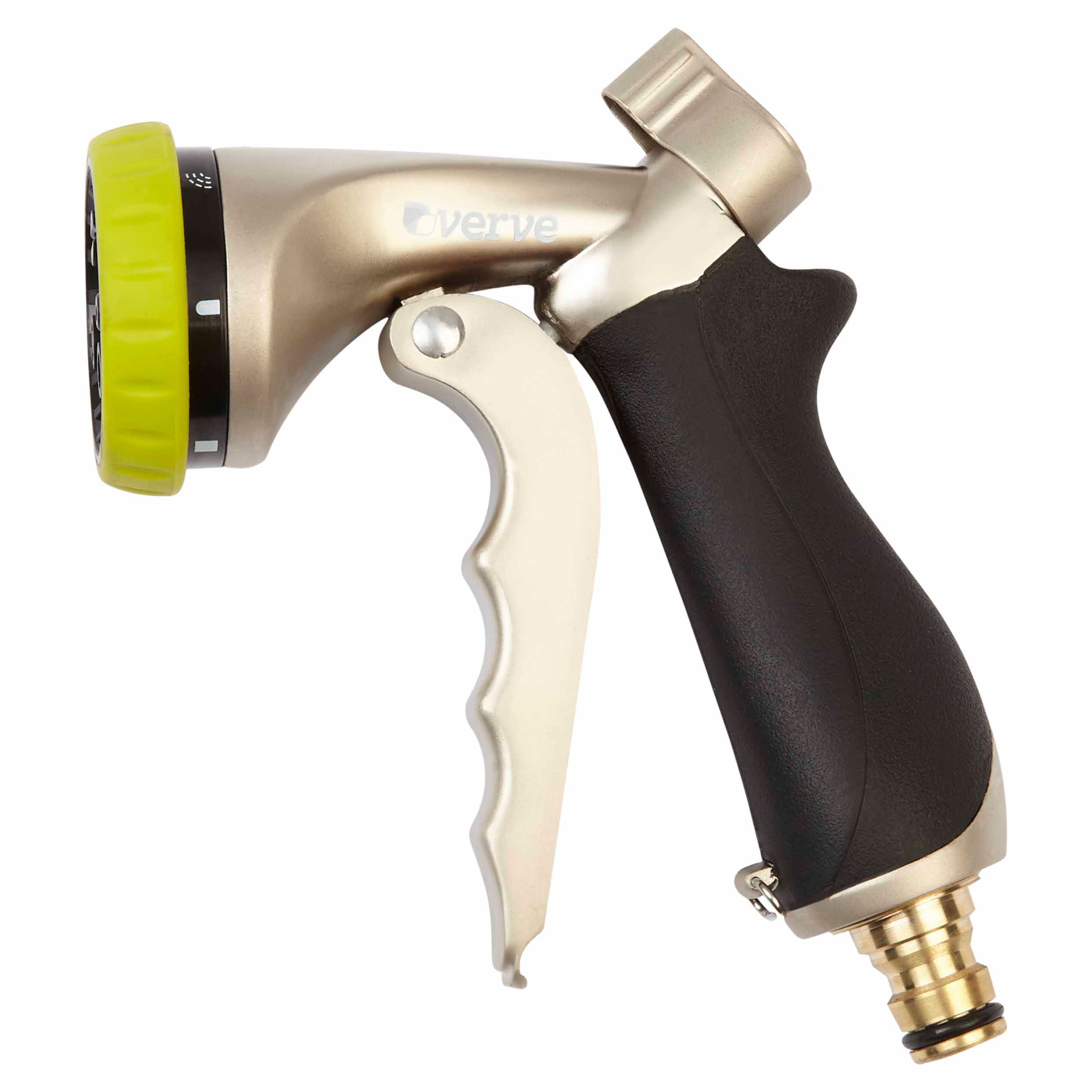 Verve Black, Green & Golden Metal 7 Function Spray Gun | Departments ...