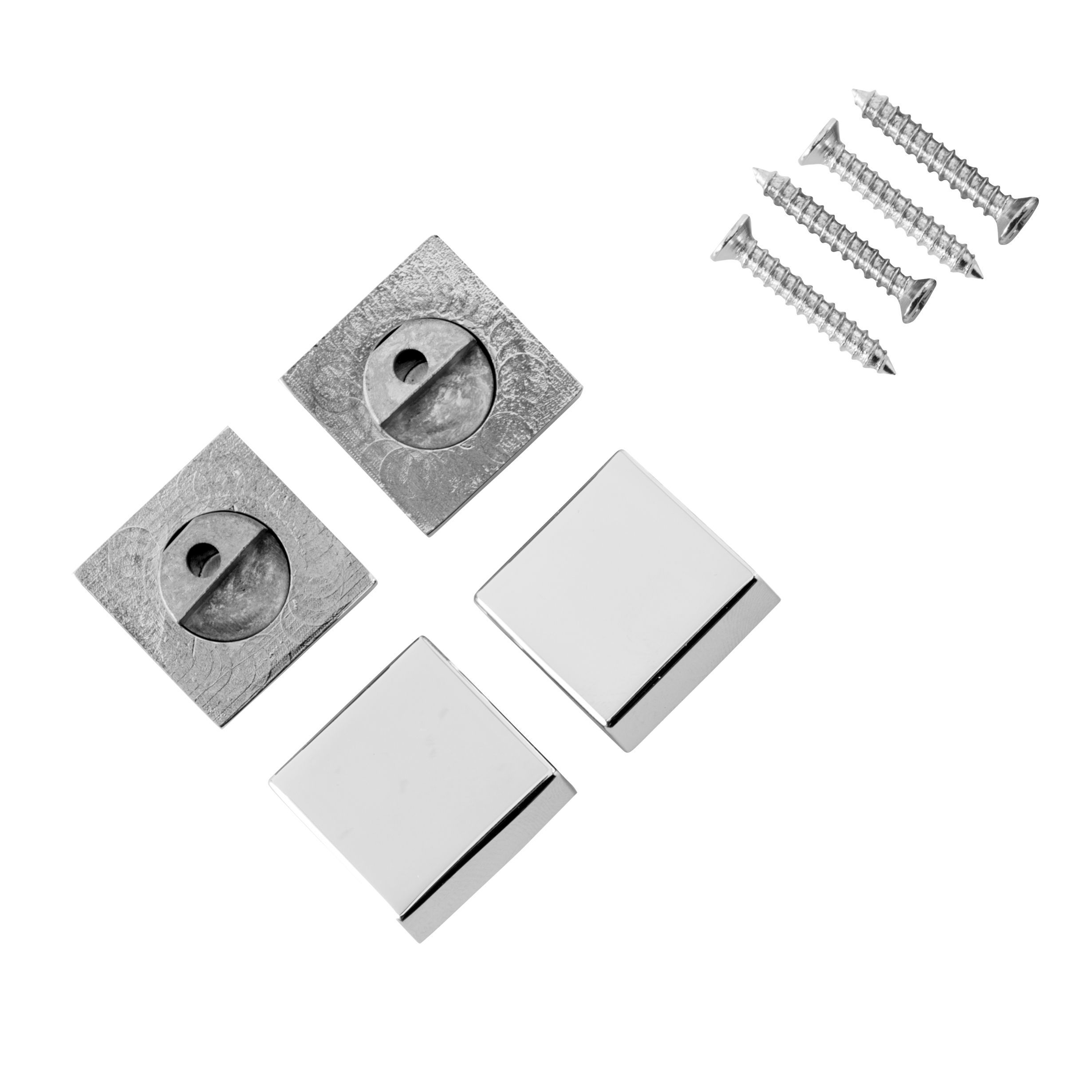 Cooke & Lewis Zamack Mirror fixings (L)25mm, Pack of 4 Departments