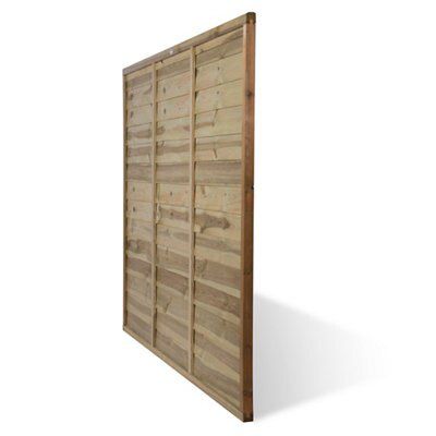 Grange Blooma Traditional Overlap Horizontal slat Fence panel