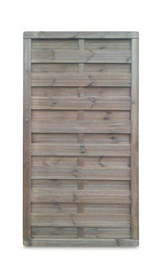 Klikstrom Closeboard Pressure Treated Fence Panel (W)0.9M (H)1.8M