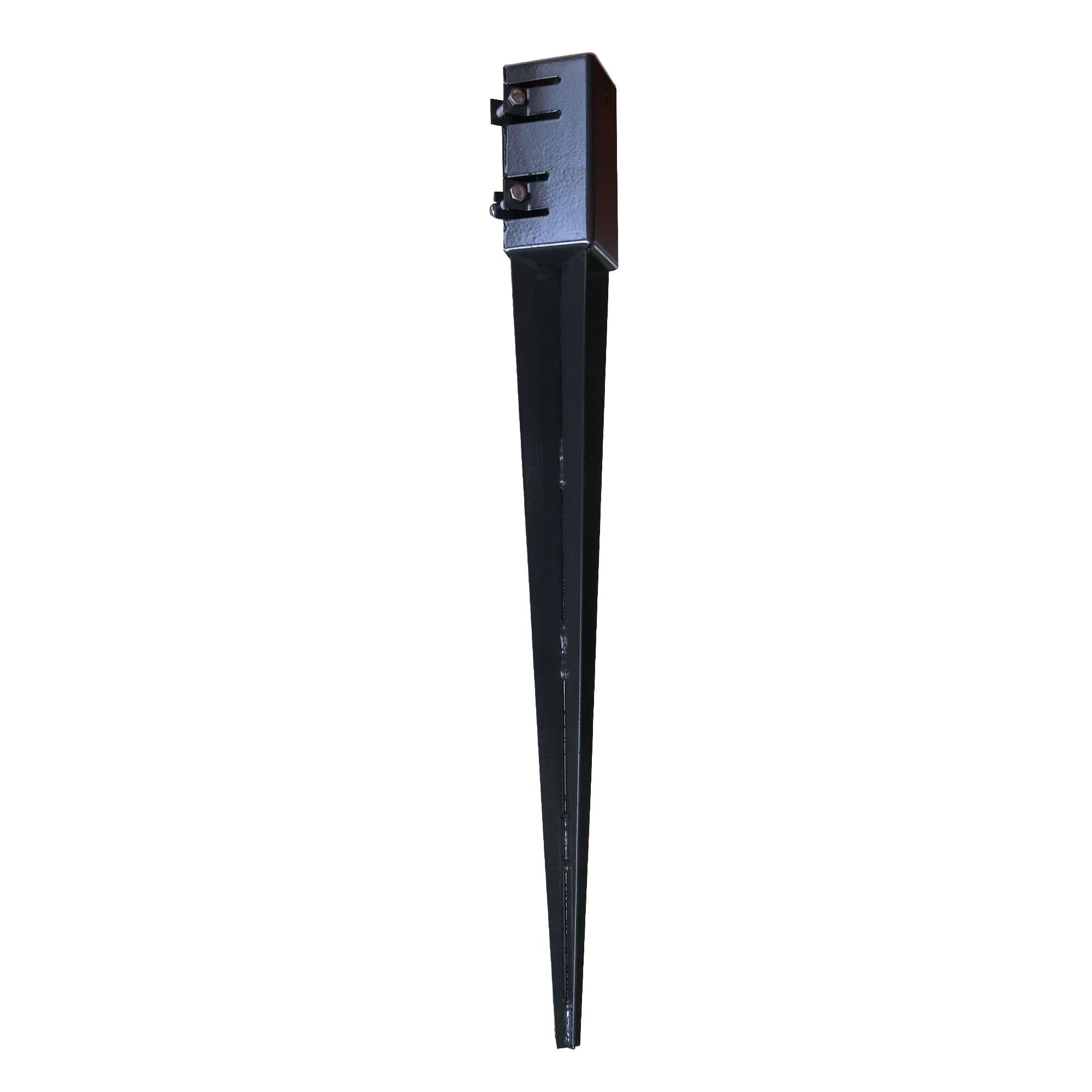 blooma steel fence post support spike l750mm w70mm