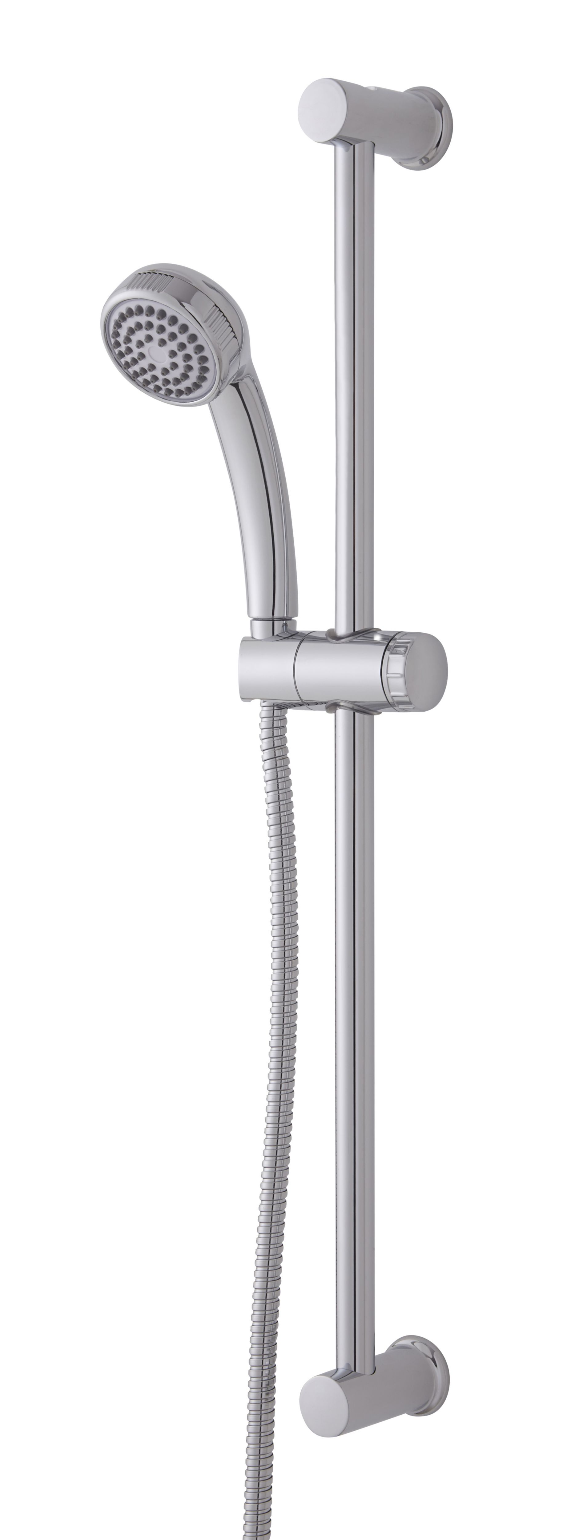 Zaina Chrome Effect Shower Riser Rail Kit | Departments | DIY At B&Q