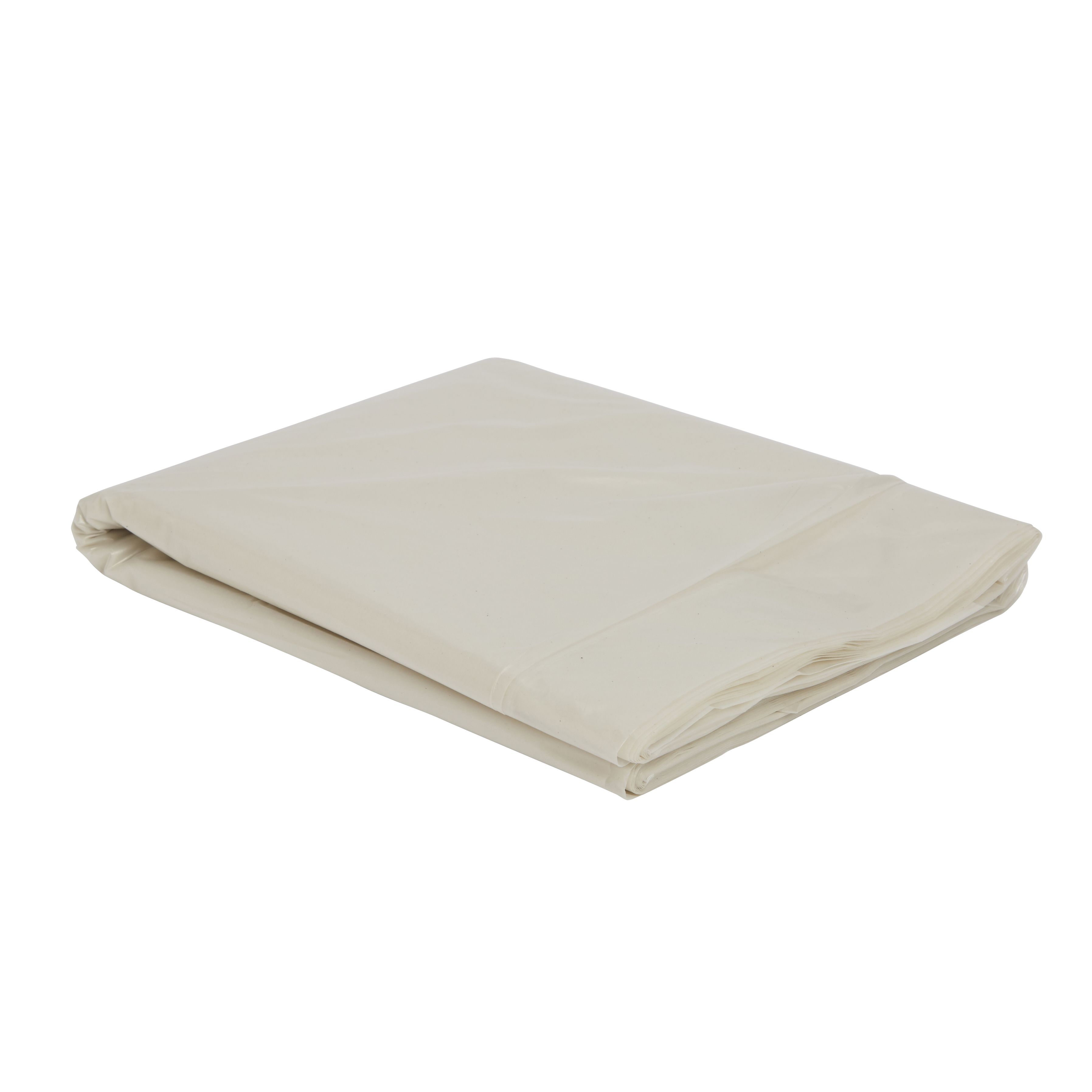 Diall Medium Plastic Reusable Dust Sheet, (l)5m (w)4m 