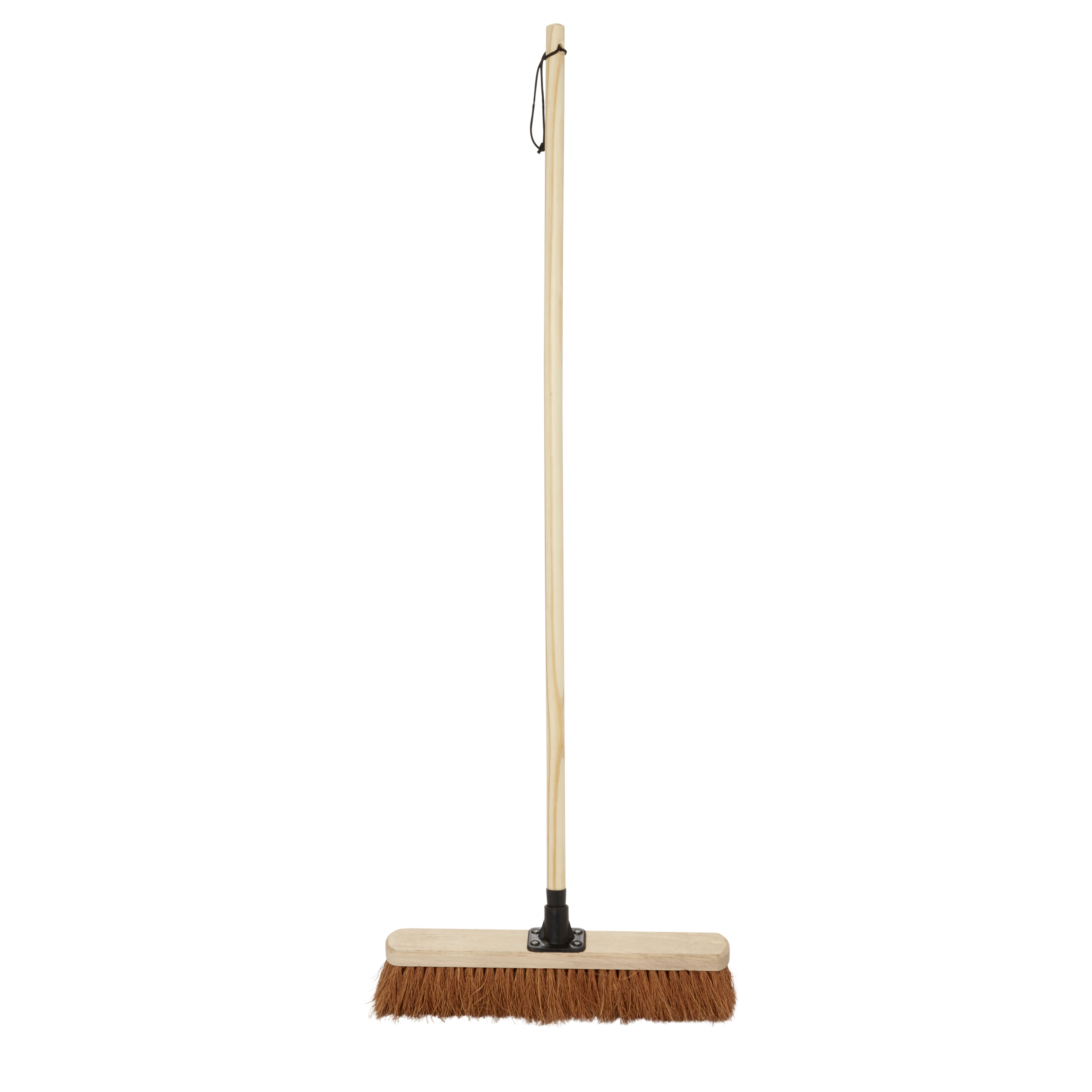 Verve Coco Broom (W)450mm Departments DIY at B&Q