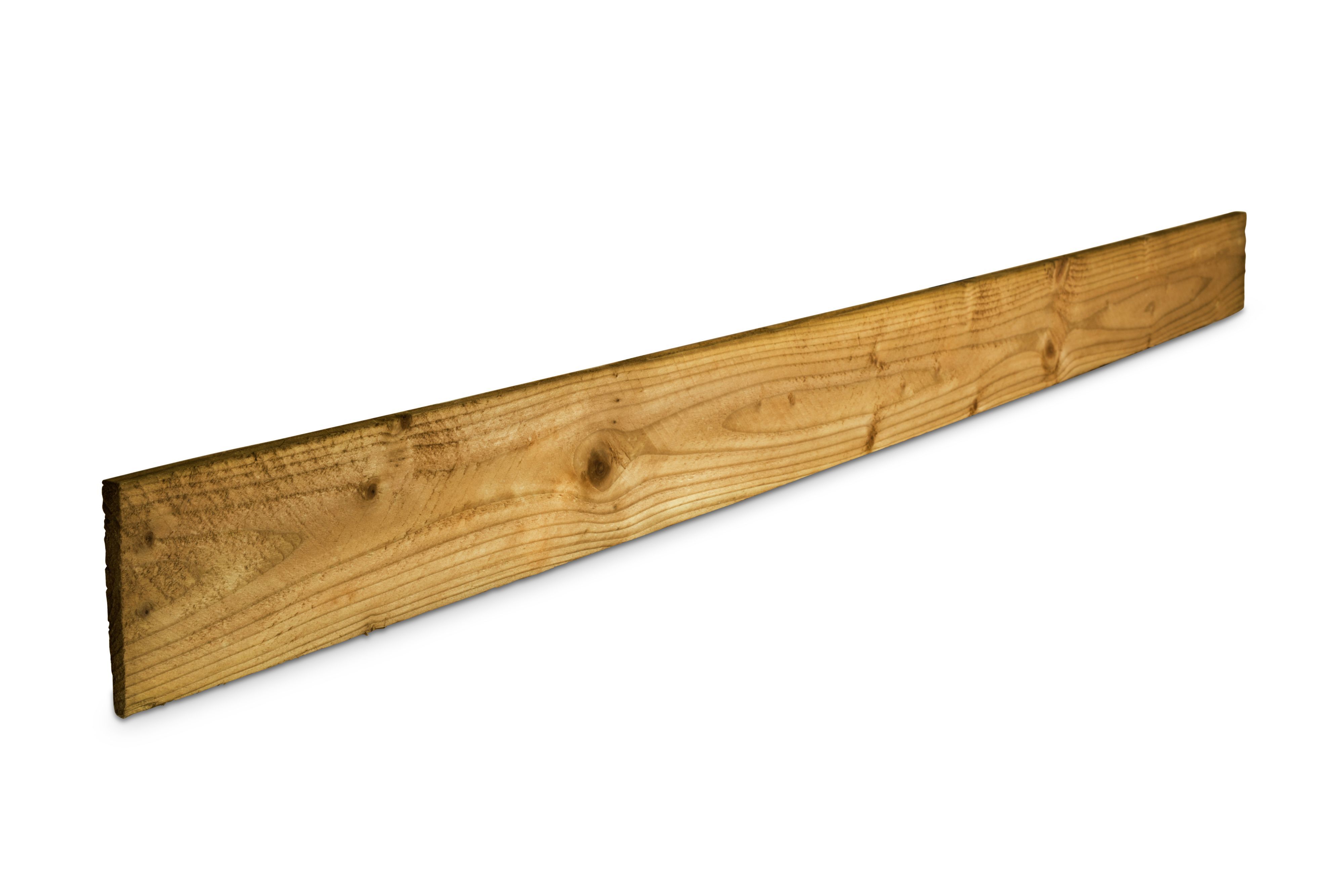 Blooma Pressure treated Timber Feather edge board (L)1.8m (W)100mm (T
