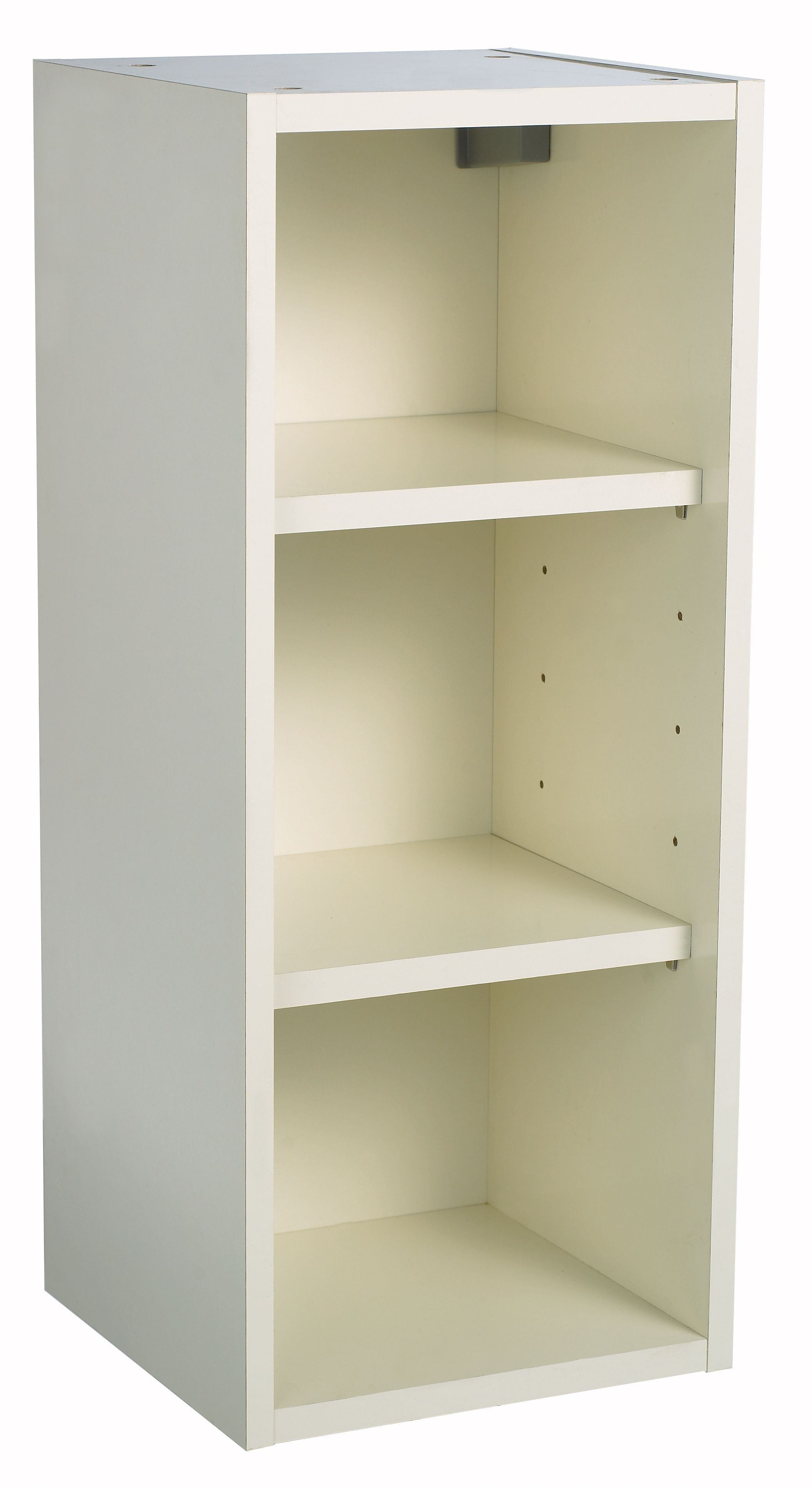 IT Kitchens Cream Gloss Open Wall cabinet (W)300mm | Departments | DIY at B&Q