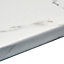 38mm Marble Veneto Brown Granite effect Laminate Round edge Kitchen Worktop, (L)2000mm