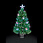 3ft Present Pre-lit Fibre optic christmas tree