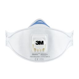 3M Aura Disposable dust mask 9322+, Pack of 2
