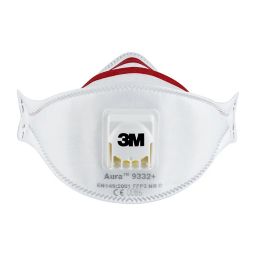 3M Aura Disposable dust mask 9332+, Pack of 2