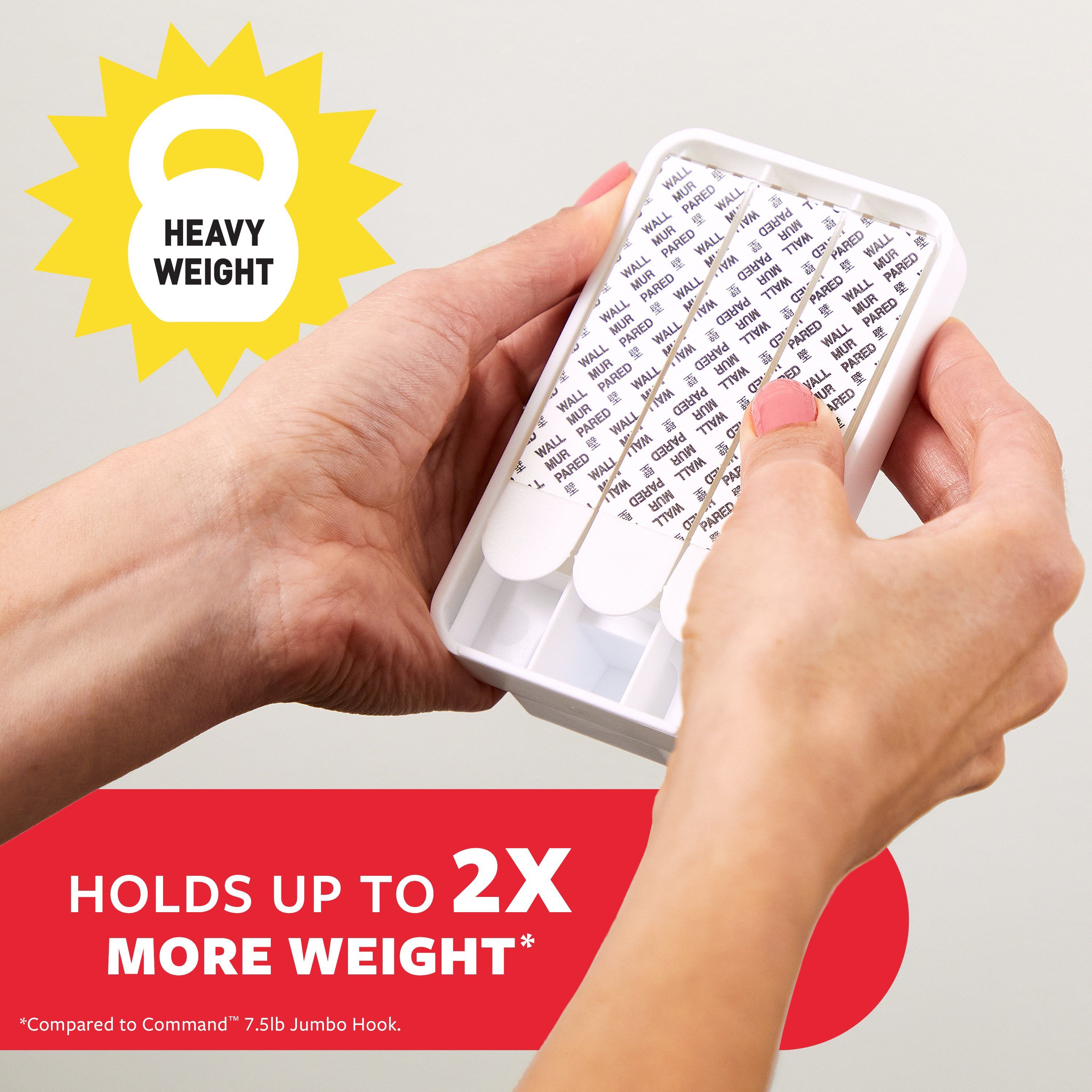 3M Command Extra large White Utility Adhesive hook (Holds)4.5kg