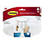 3M Command Frosted effect Large Transparent Bath Multi-hook (Holds)2.2kg