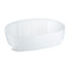3M Command White Plastic 1 tier Shower basket (W)2.93cm