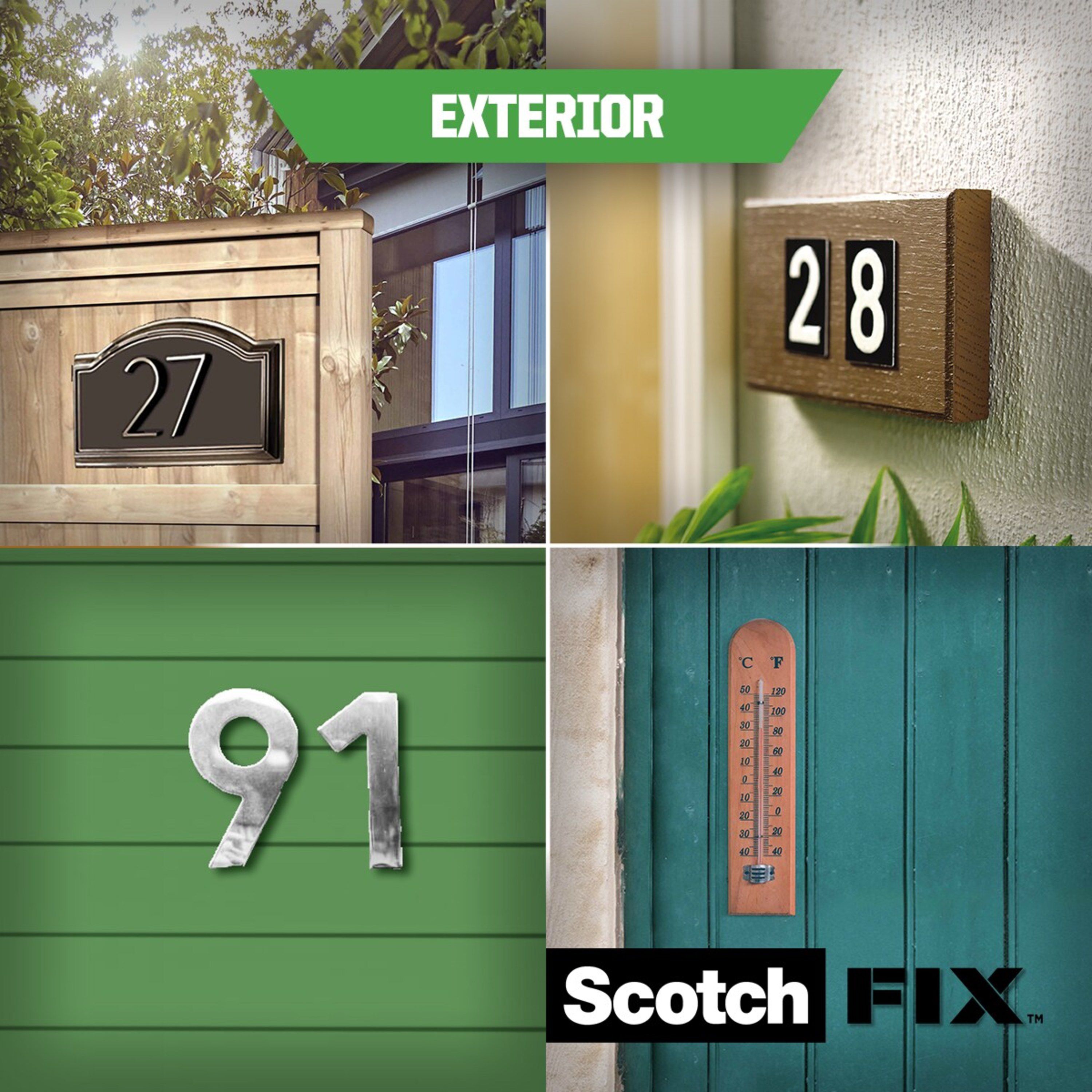 3M Scotch-Fix Exterior Red Mounting Tape (L)5m (W)19mm