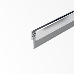 4 Fold Grey PVC Shower seal (L)1020mm
