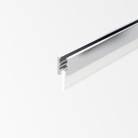 4 Fold White PVC Shower seal (L)1020mm