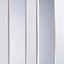 4 panel Glazed White Internal Door, (H)1981mm (W)762mm (T)35mm