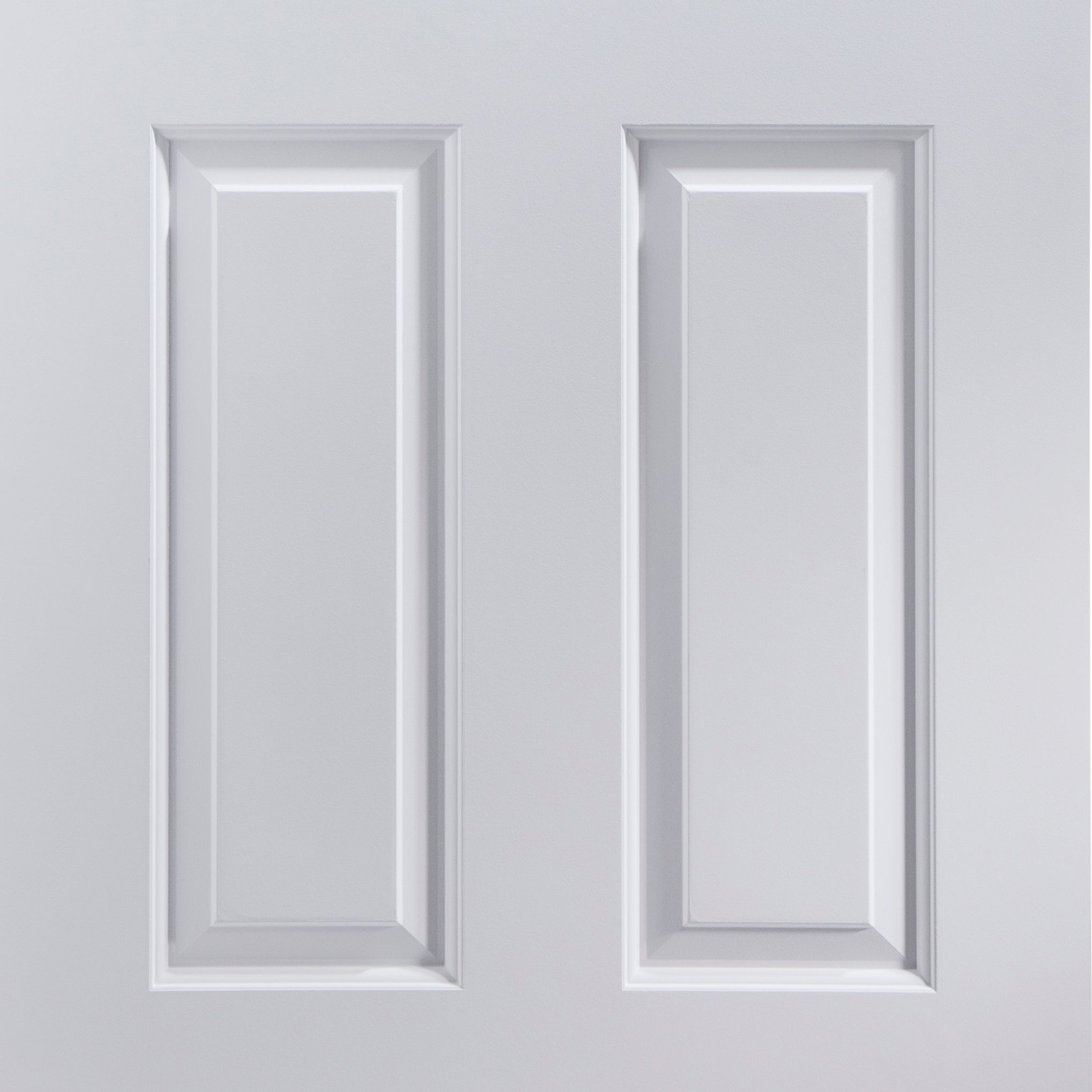 4 panel Glazed White Internal Door, (H)1981mm (W)762mm (T)35mm