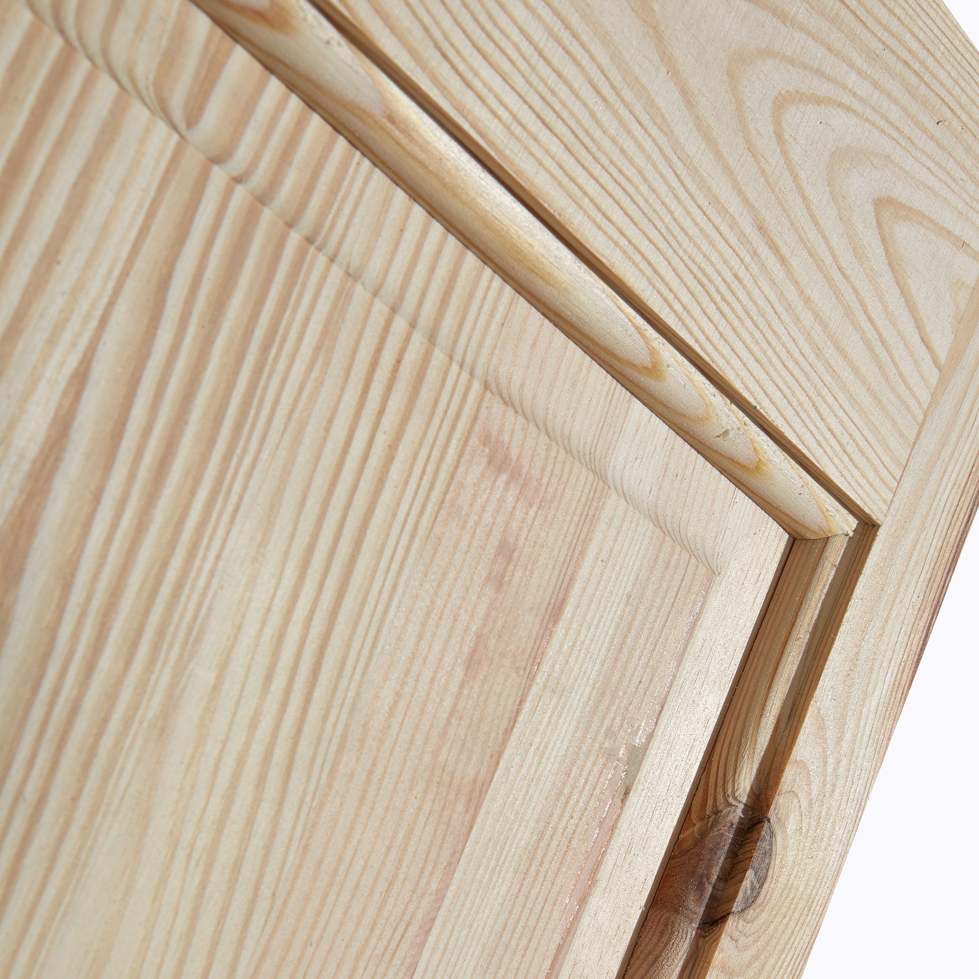 4 panel Unglazed Knotty pine Internal Bi-fold Door set, (H)1981mm (W)686mm