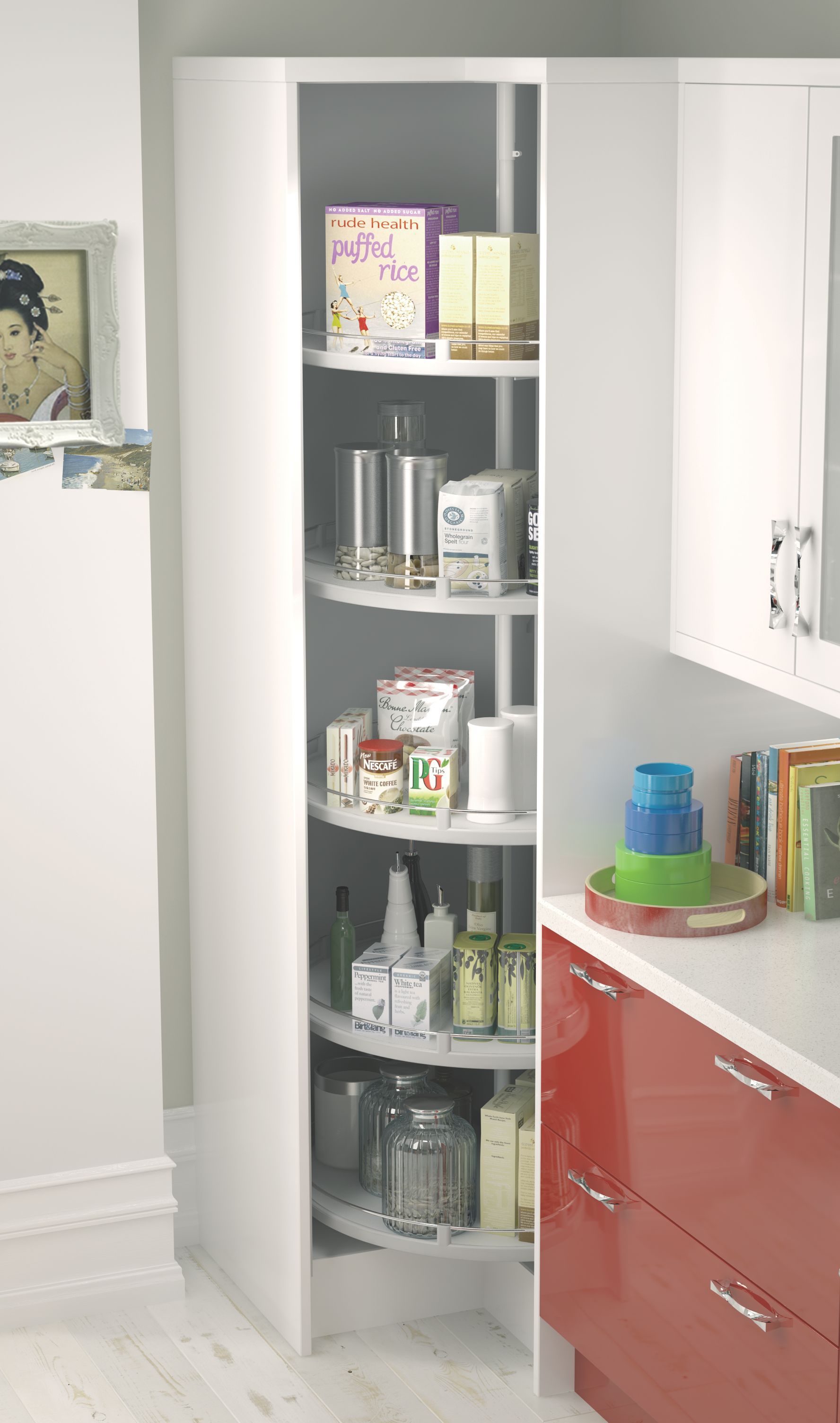 B&Q White Storage system Departments DIY at B&Q