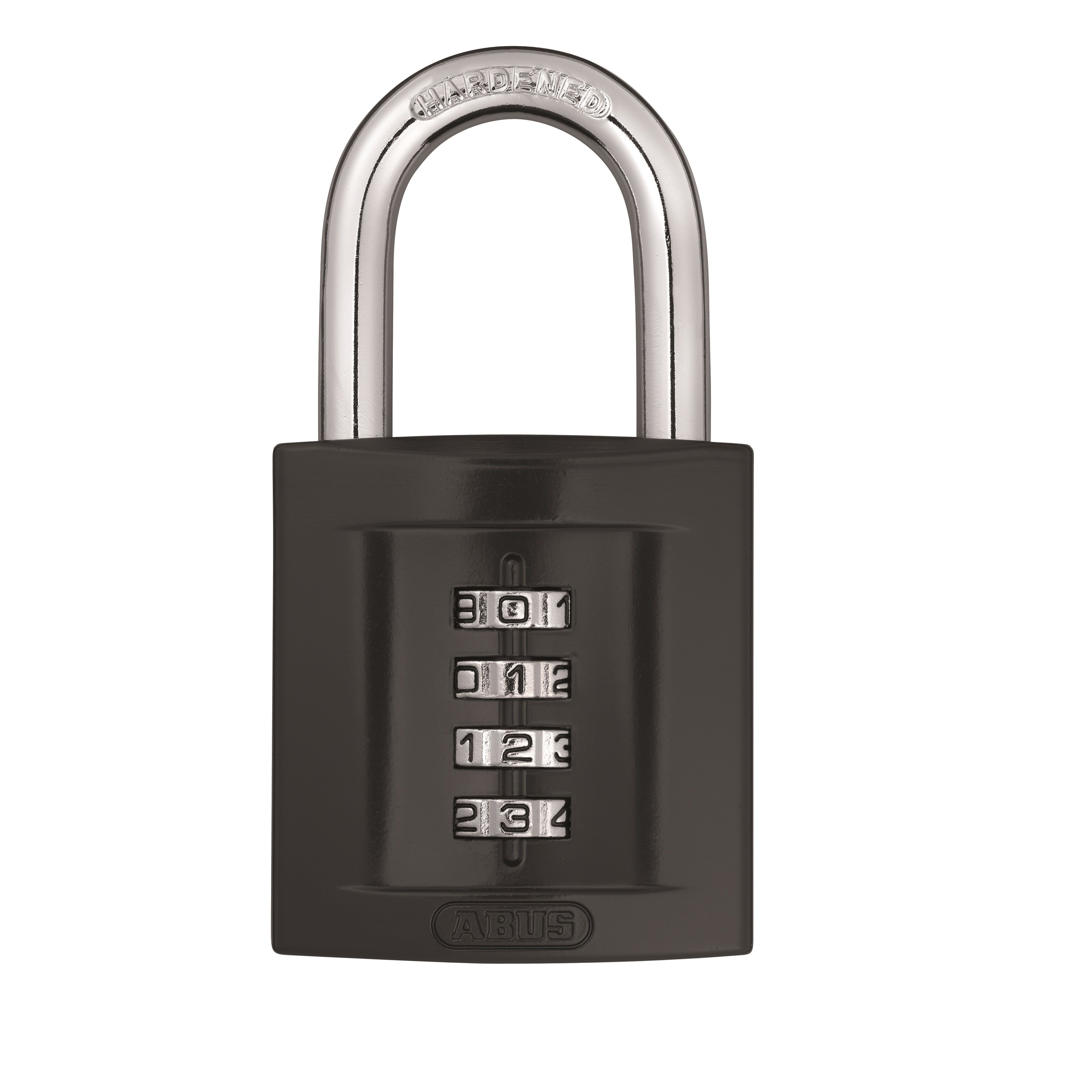 Abus Super Code Solid zinc Combination Open shackle Padlock (W)50mm