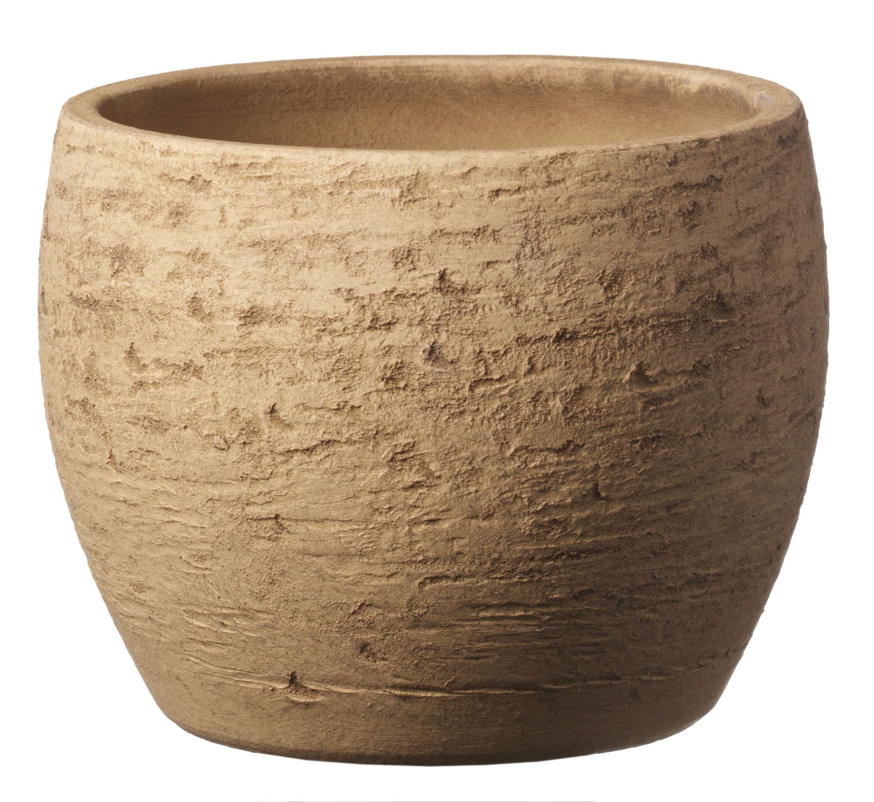 Cork Effect Plant Pot (H)250mm (Dia)300mm, Pack of 2 Departments