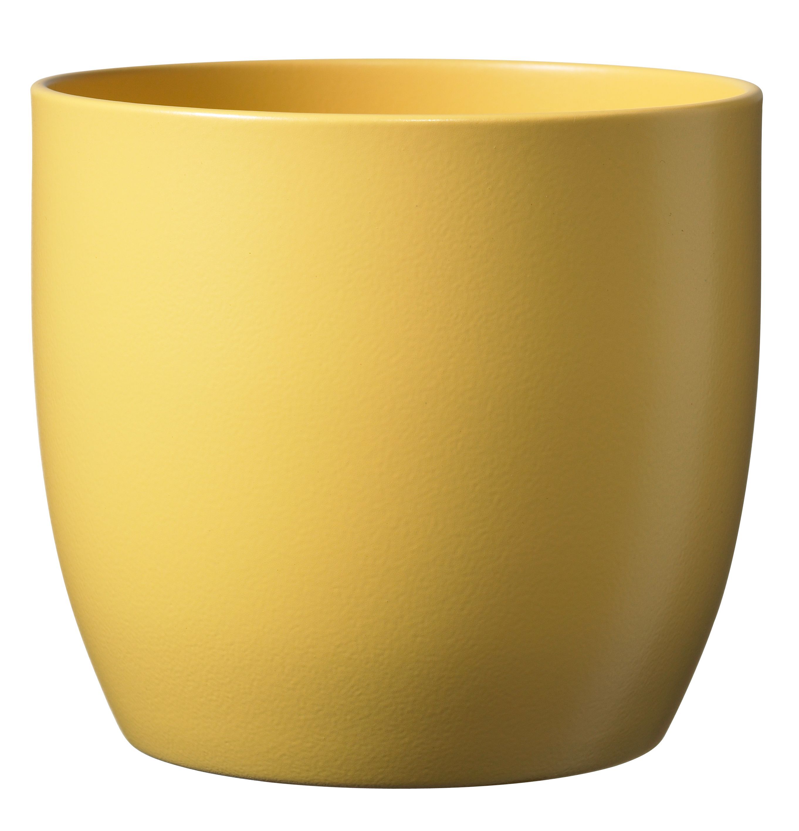 Large Yellow Plant Pot