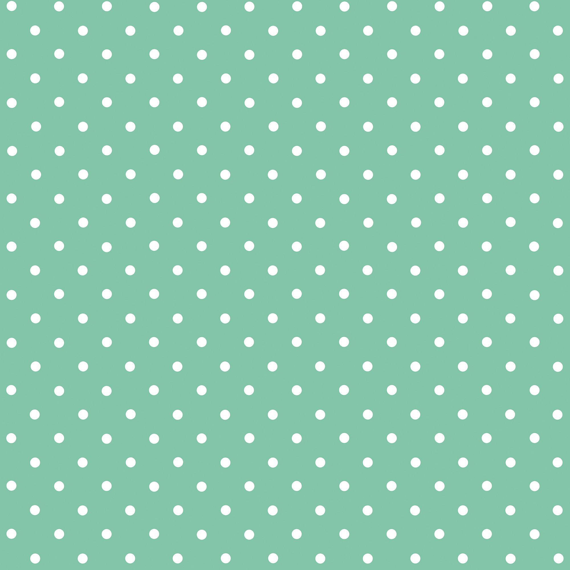 D-C-Fix Polka Dot Mint Green Self Adhesive Film (L)2M (W)450mm ...