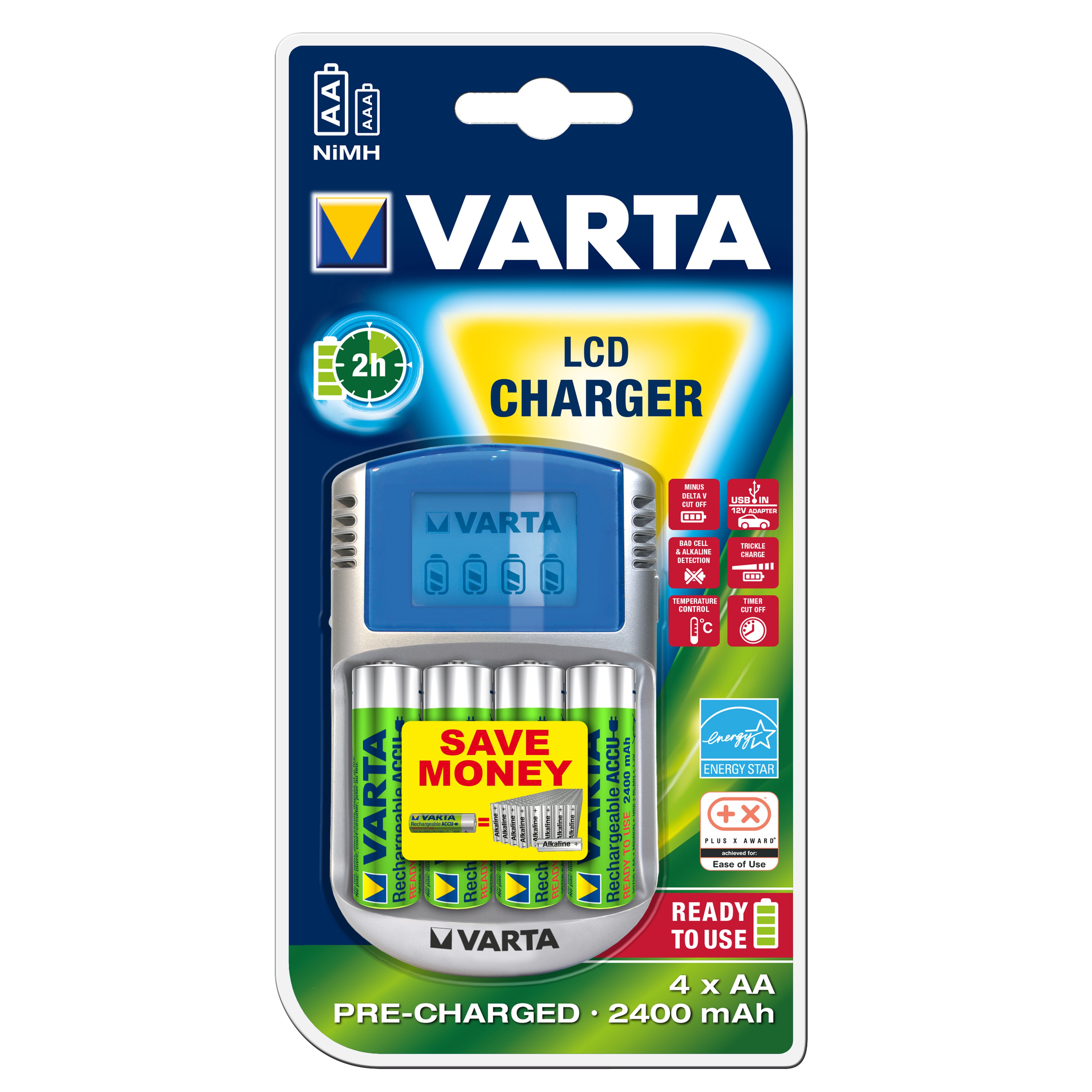 Varta Battery charger Departments DIY at B&Q