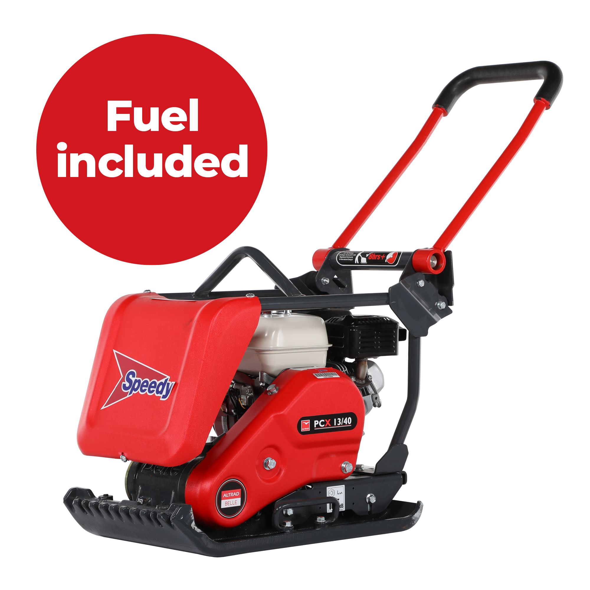 400mm Petrol Plate compactor - Week hire