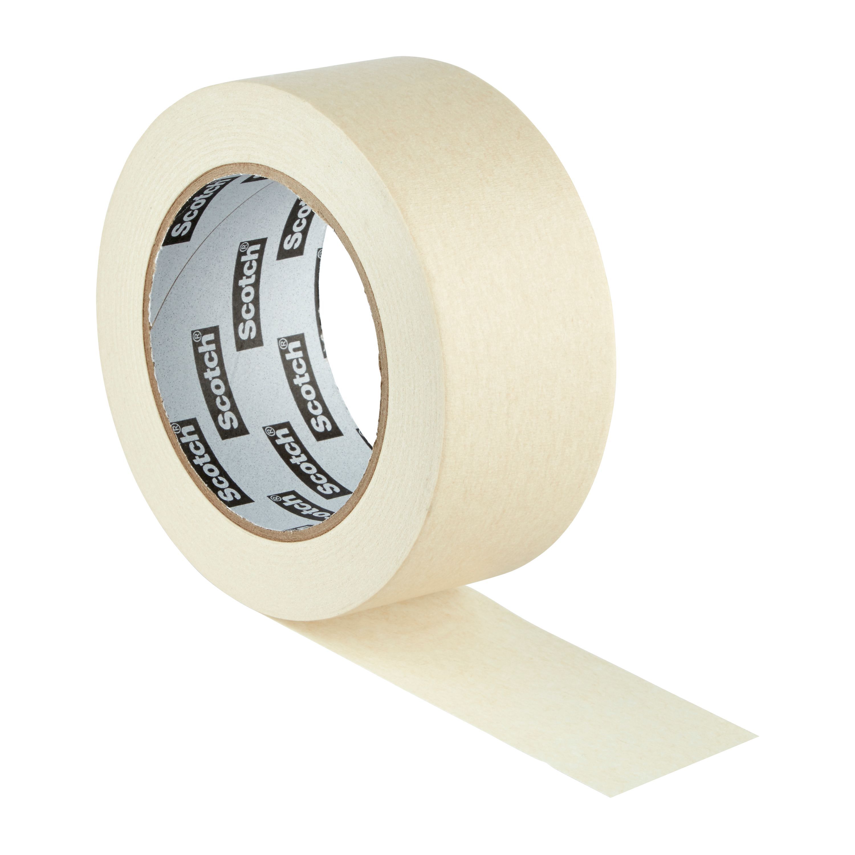 Scotch Beige Masking tape (L)50m (W)48mm Departments DIY at B&Q