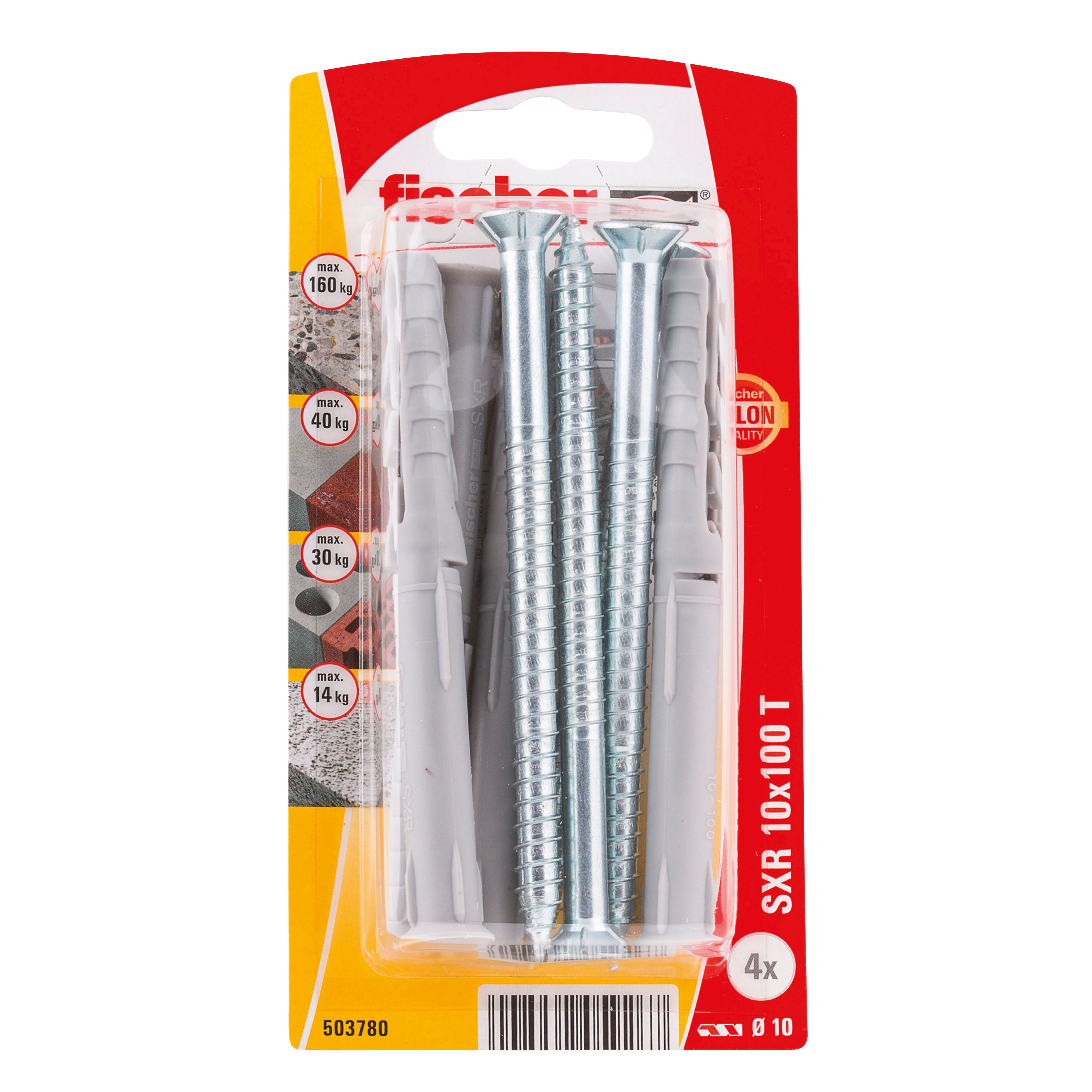 Fischer Frame Fixing (Dia)10mm (L)100mm, Pack of 4 | Departments | DIY ...