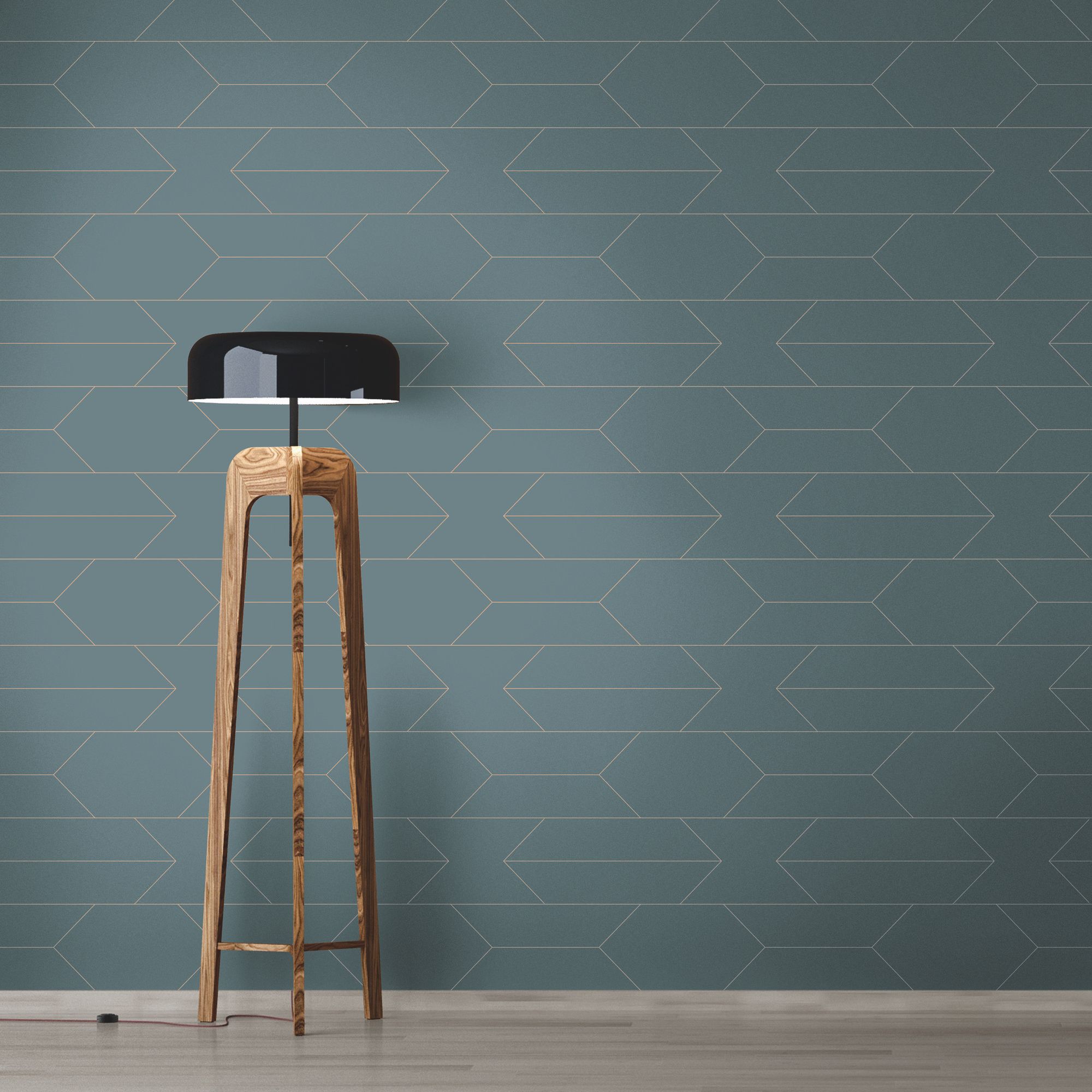 A S Creation Bjorn Grey Geometric Embossed Wallpaper Departments Diy At B Q